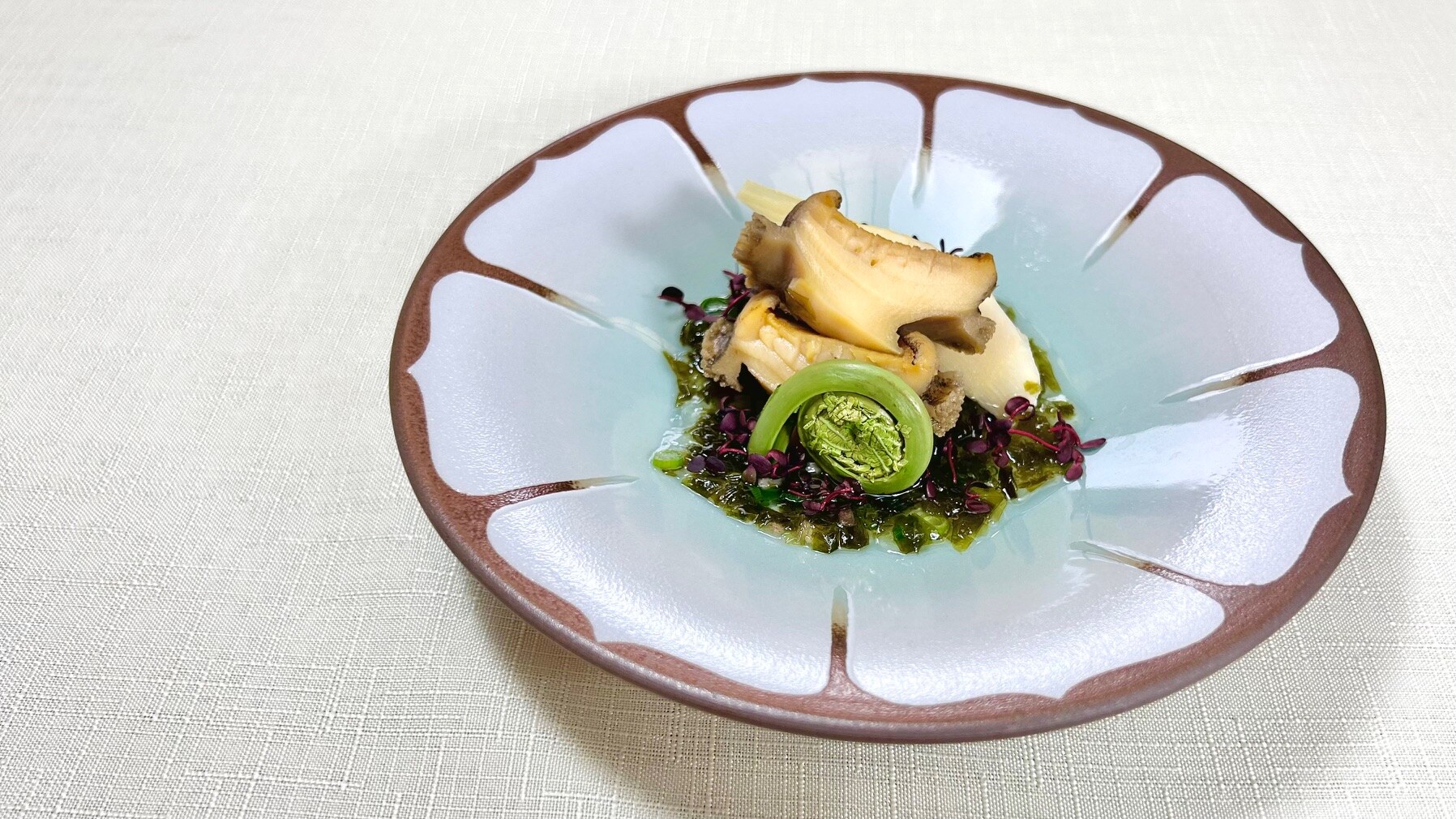 หลักสูตร Kaiseki ฤดูใบไม้ผลิ 2025: หอยเป๋าฮื้อ