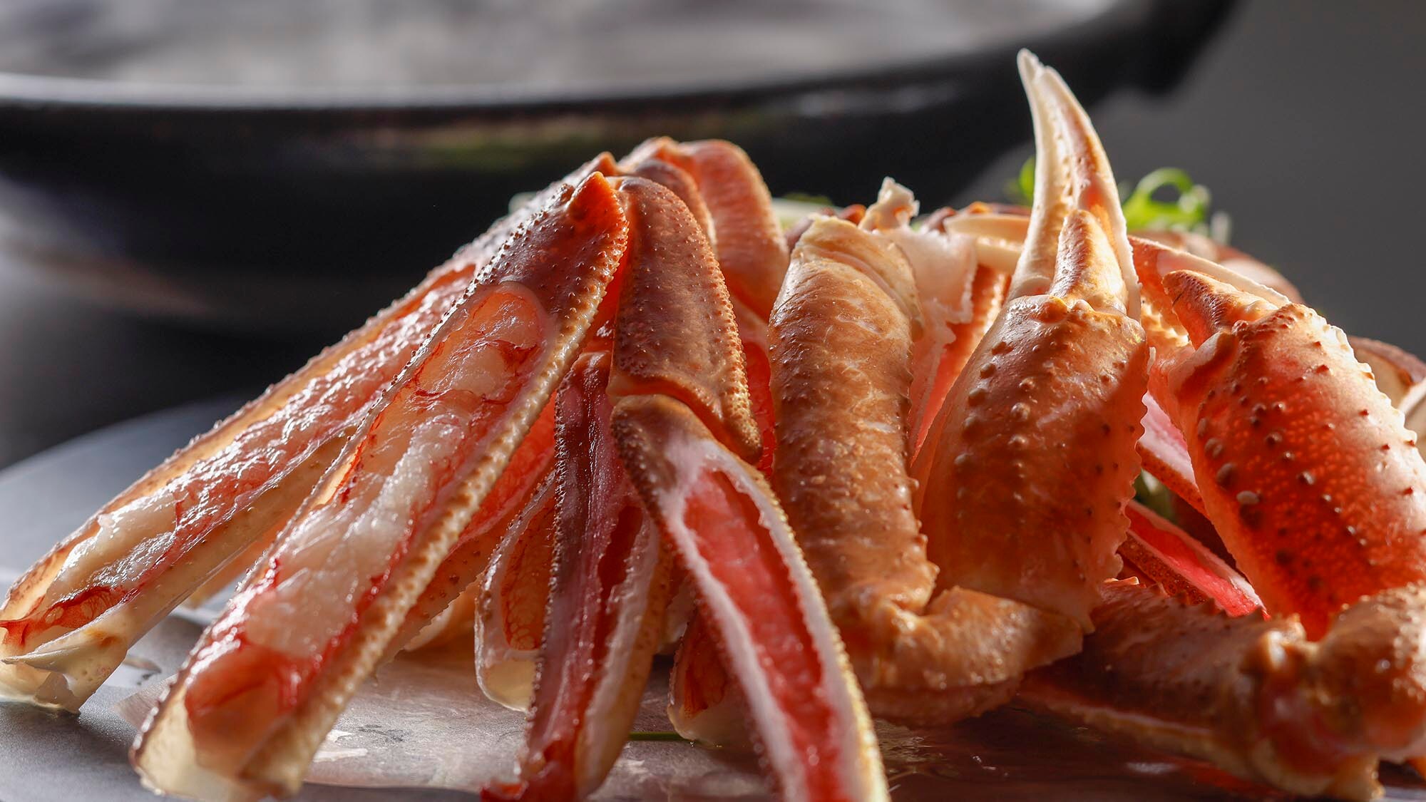 【晚餐 - 冬季】蟹肉涮鍋【範例】