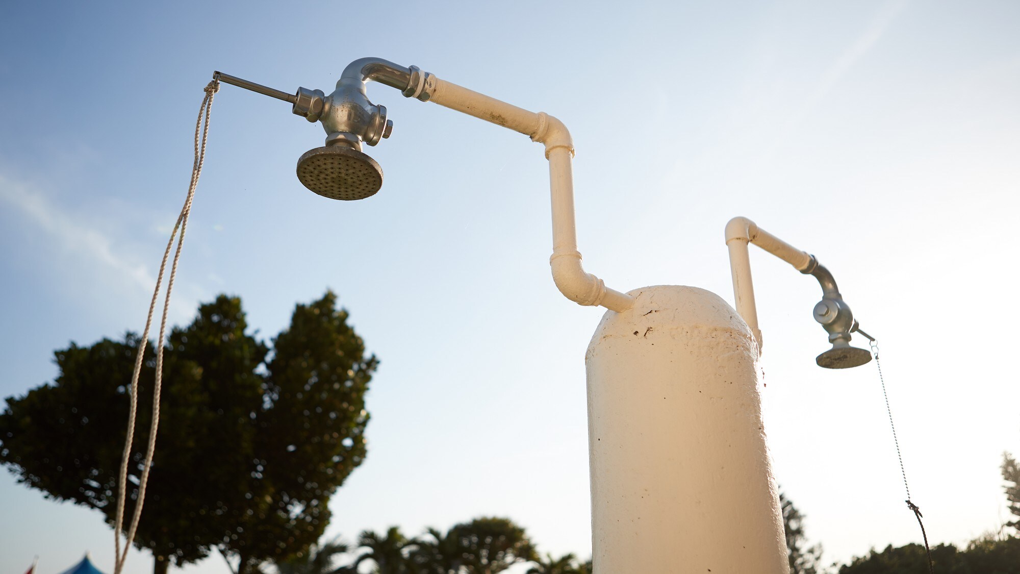  室外游泳池/在客人專用室外游泳池一邊感受沖繩微風一邊游泳♪