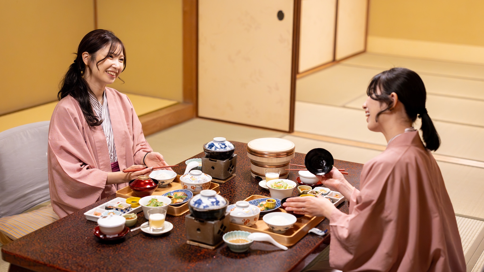Dining scene