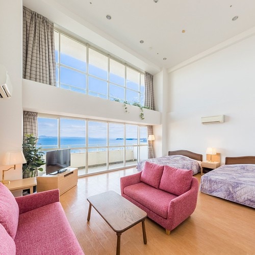 An example of the sky suite room on the 11th floor