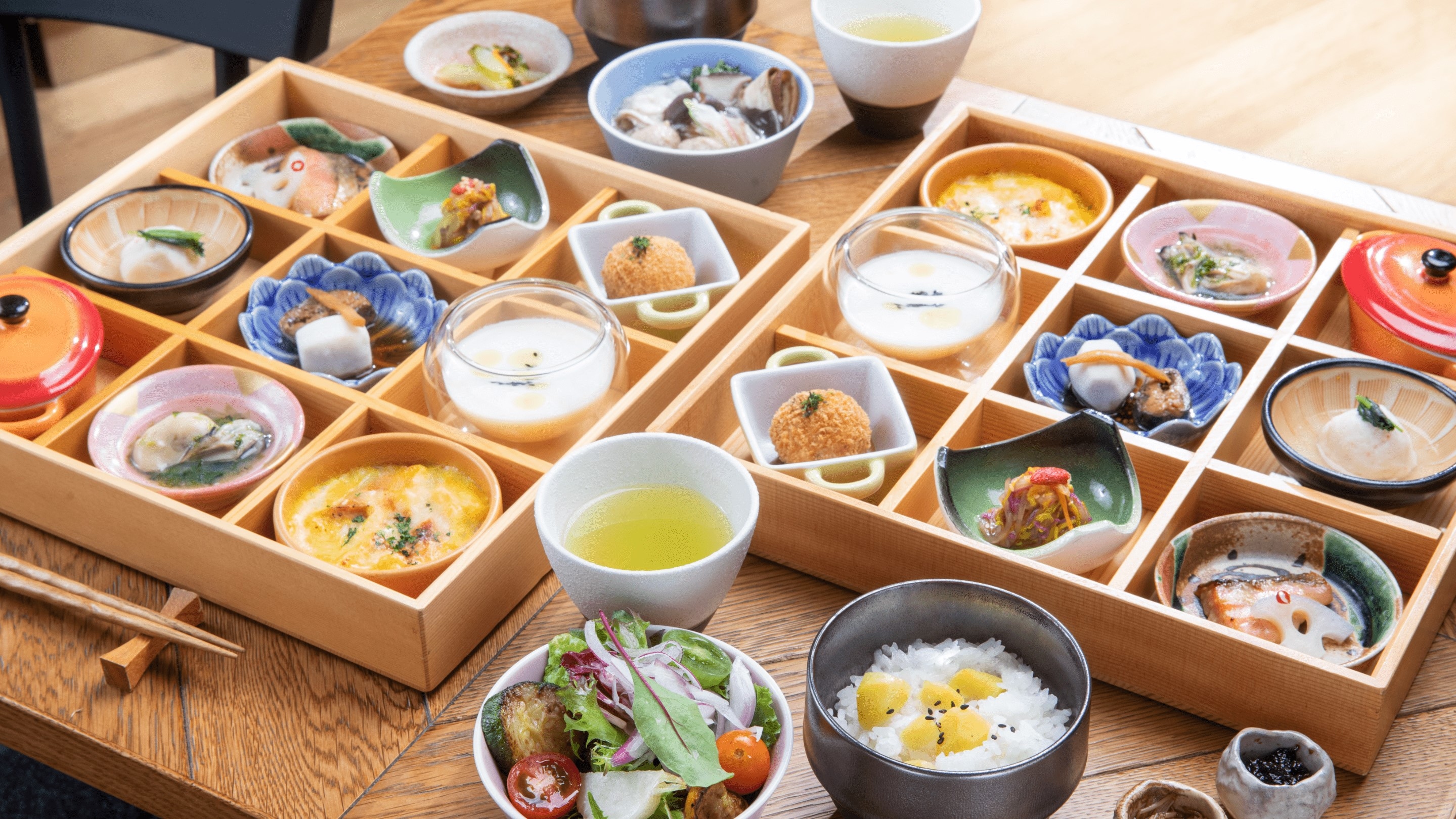 "Ginza Breakfast Lab" Enjoy a breakfast filled with Edo-Tokyo flavors (7:00am - 11:00am)