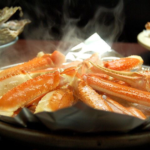 Grilled crab