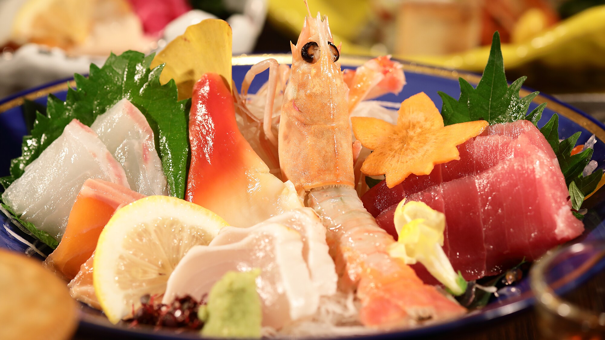 Seasonal sashimi (example)