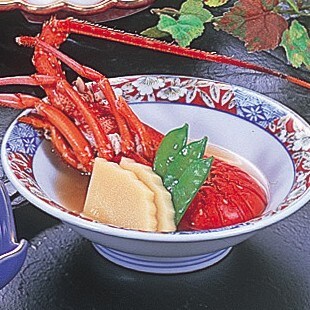 Simmered spiny lobster