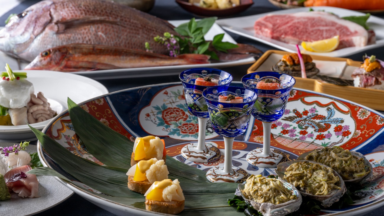 [12F Chokai] Akita Special Gourmet ~Japanese Kaiseki Cuisine~