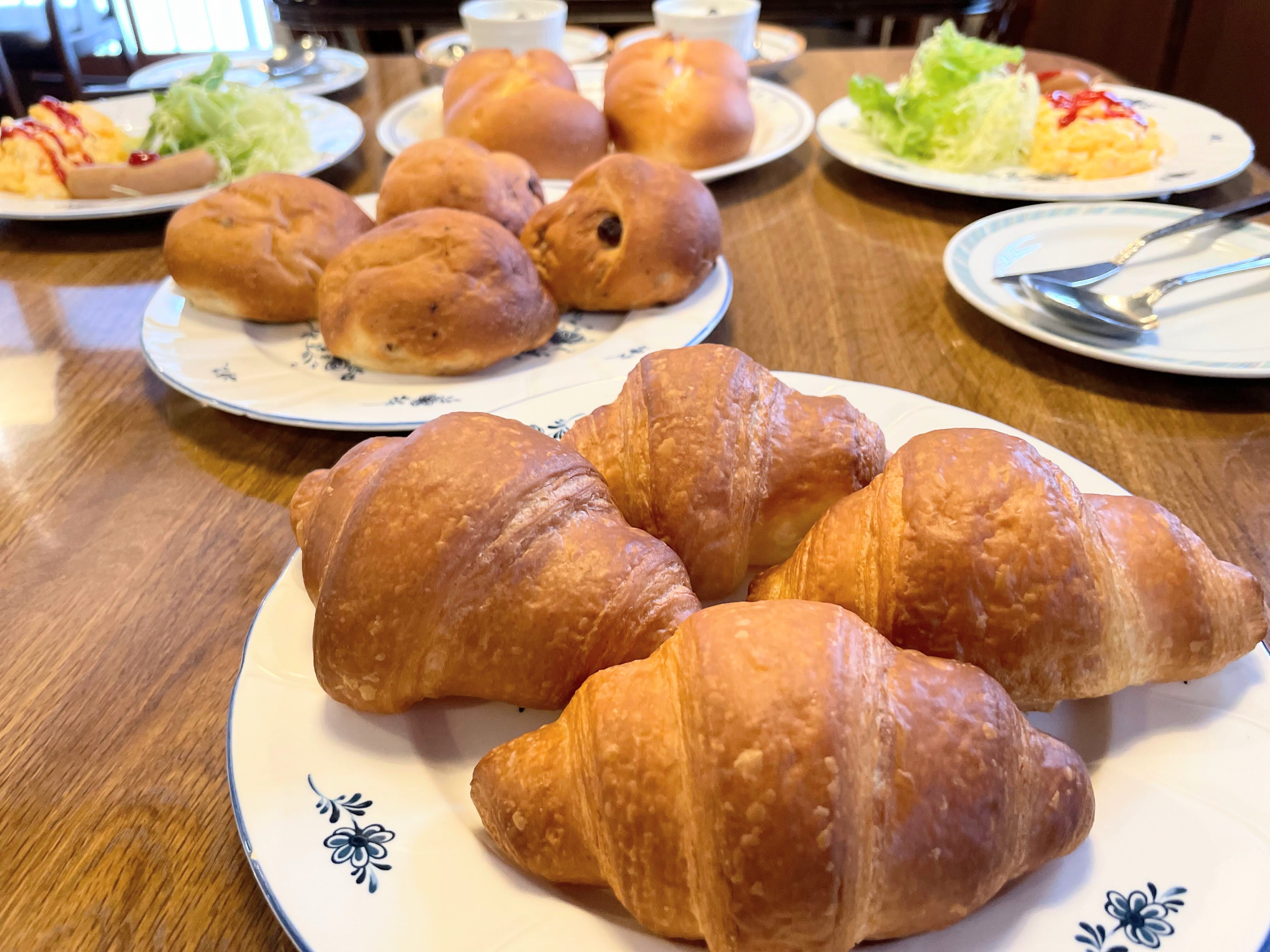 Freshly baked homemade bread