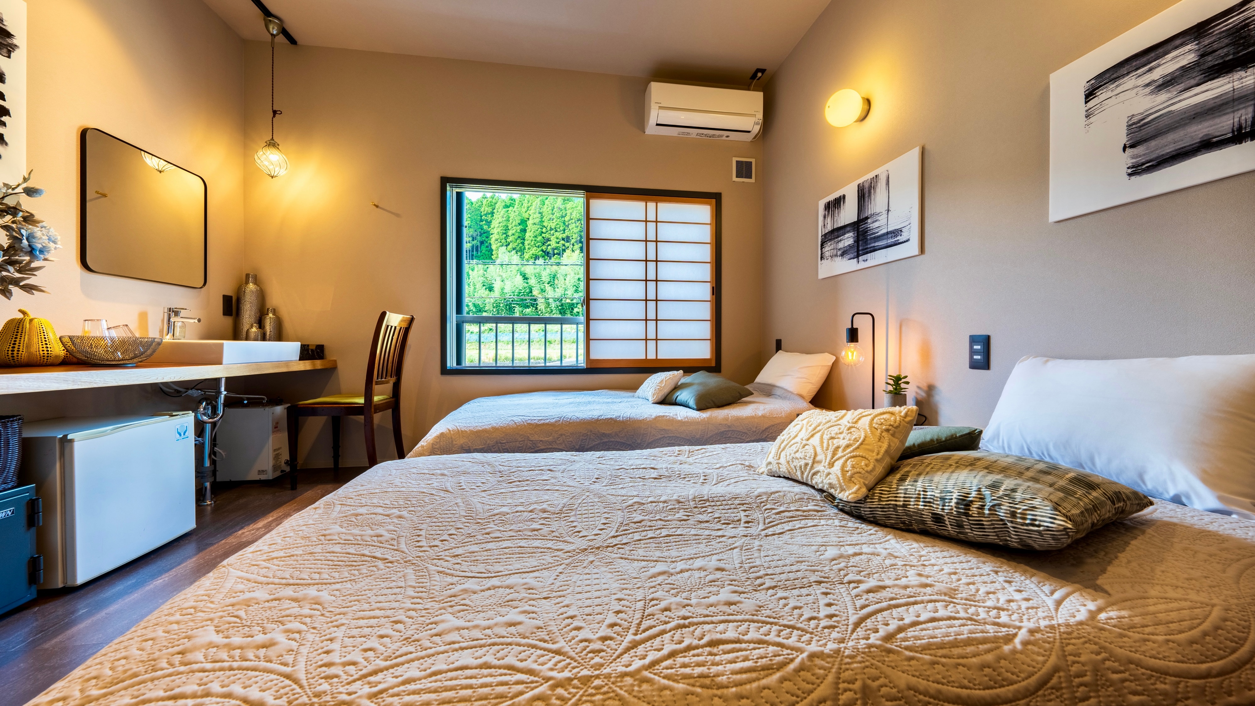 [Western-style building] Room 3: Western-style room/twin; 2 single beds