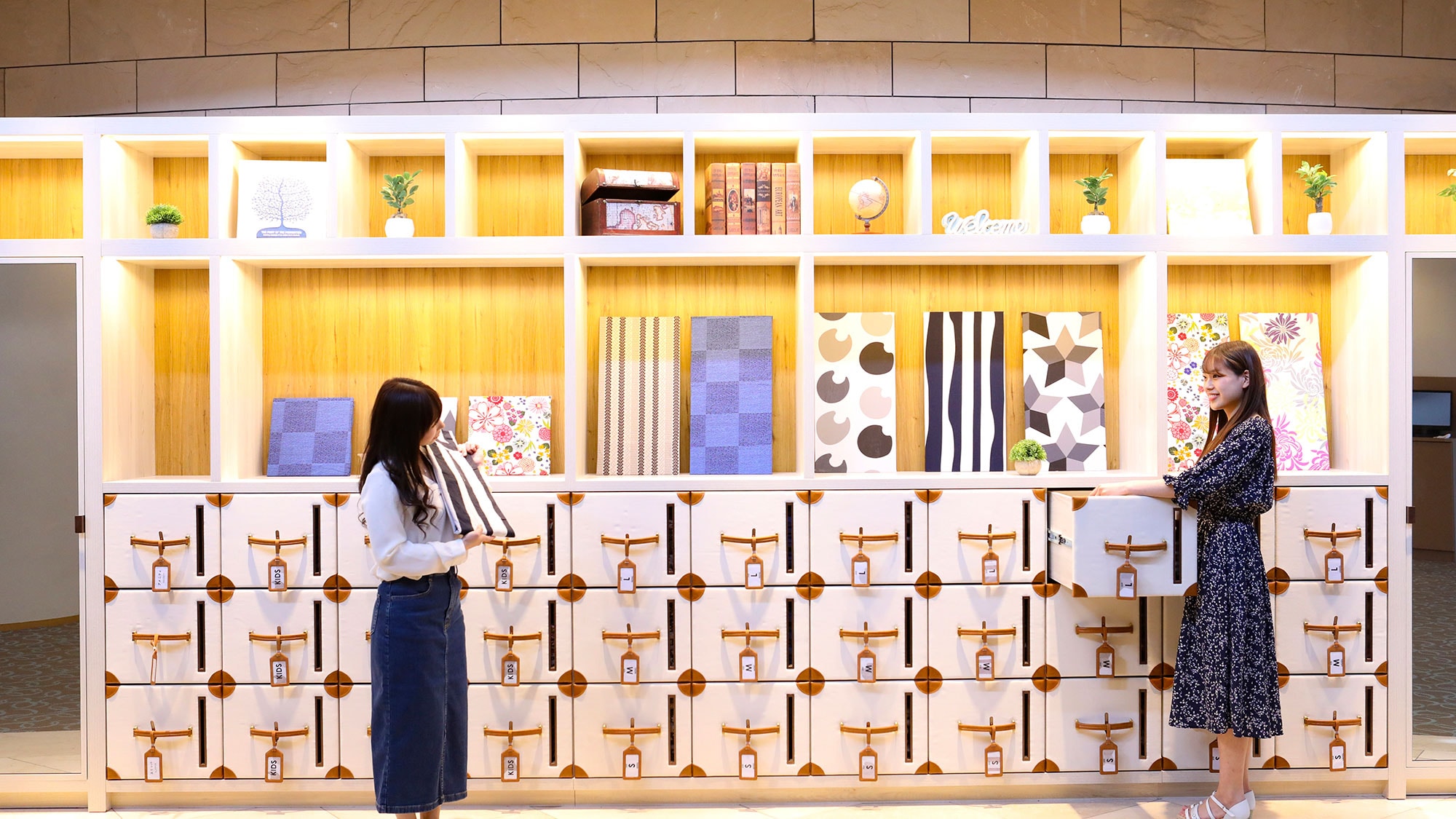 Yukata selection corner