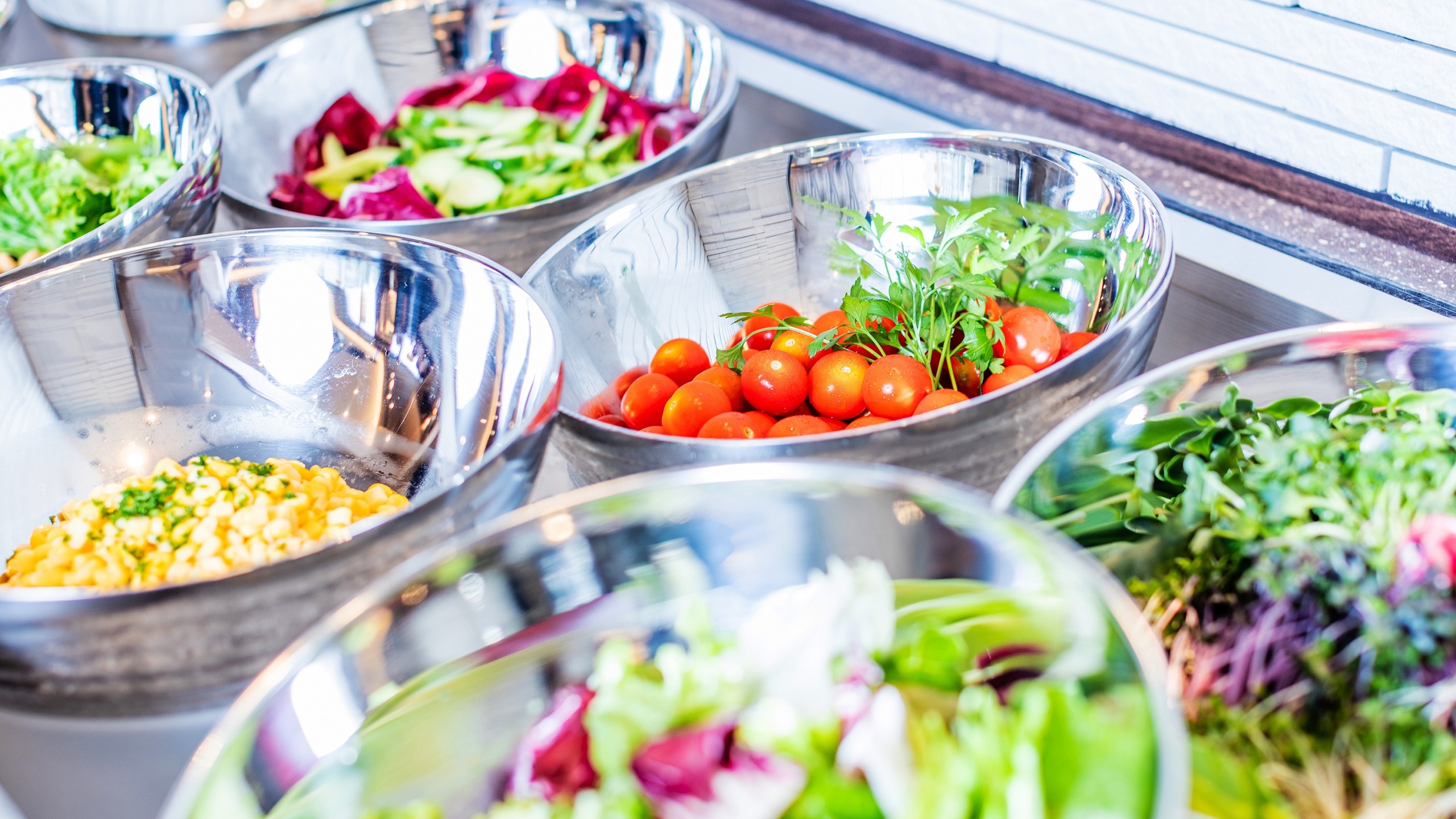 Ví dụ về thực đơn buffet sáng