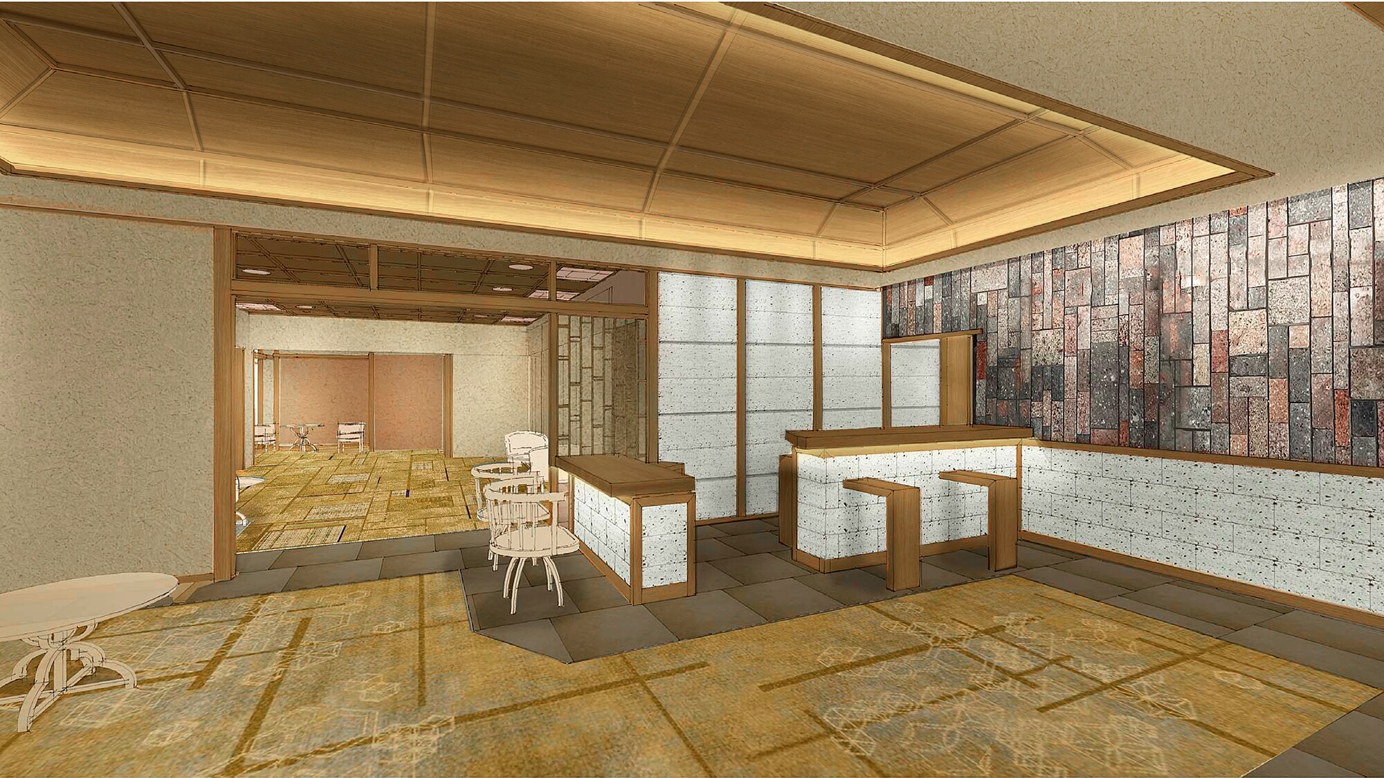 【YUMESENKEI LAGOON VILLA】 리셉션 이미지