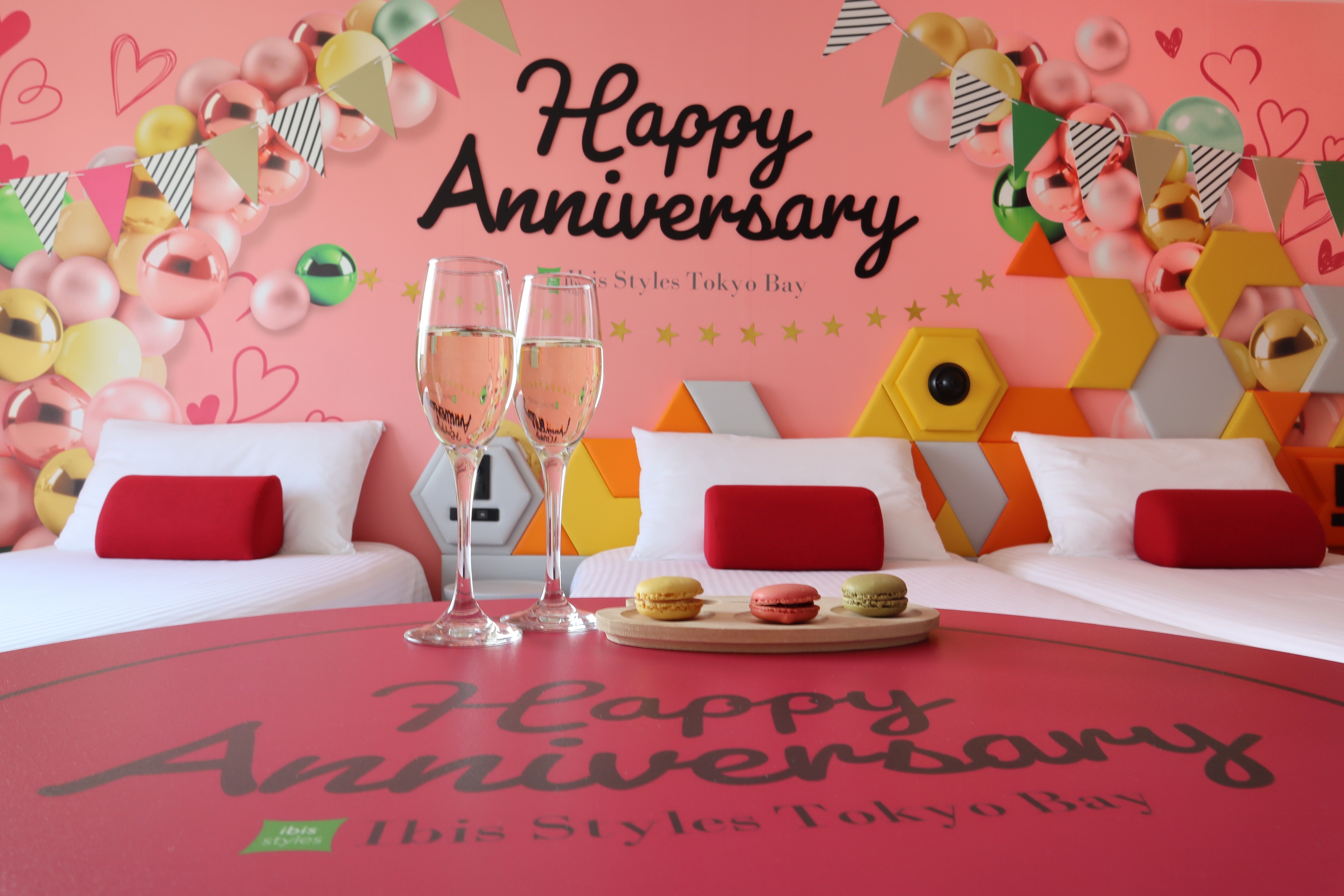 1일 1조 한정!해피 풍선·애니버서리·트리플♪