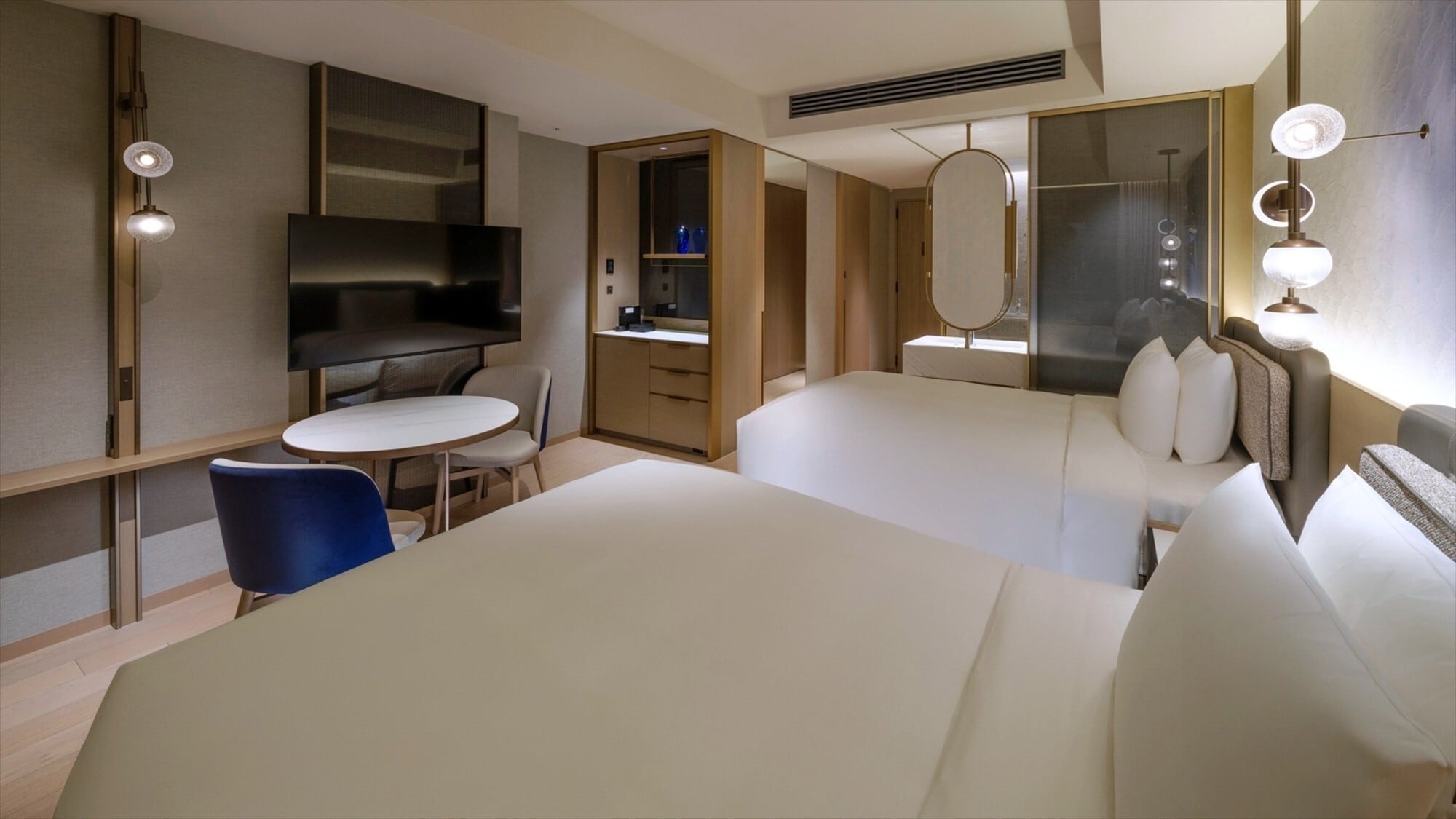 ห้องมาตรฐาน 2 เตียงคู่ วิวเมือง