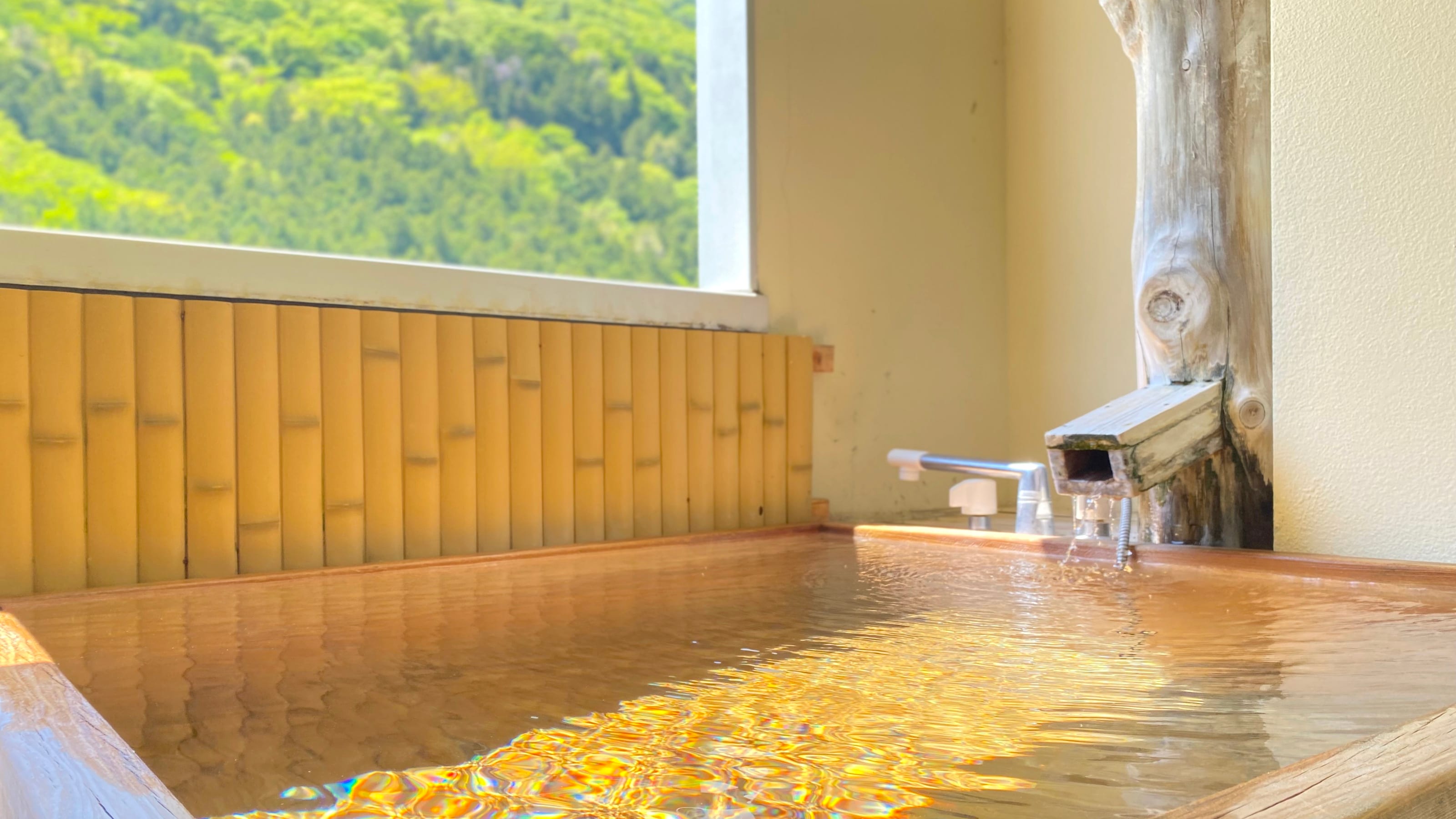 ◆Rooms with open-air baths: Cypress (example)
