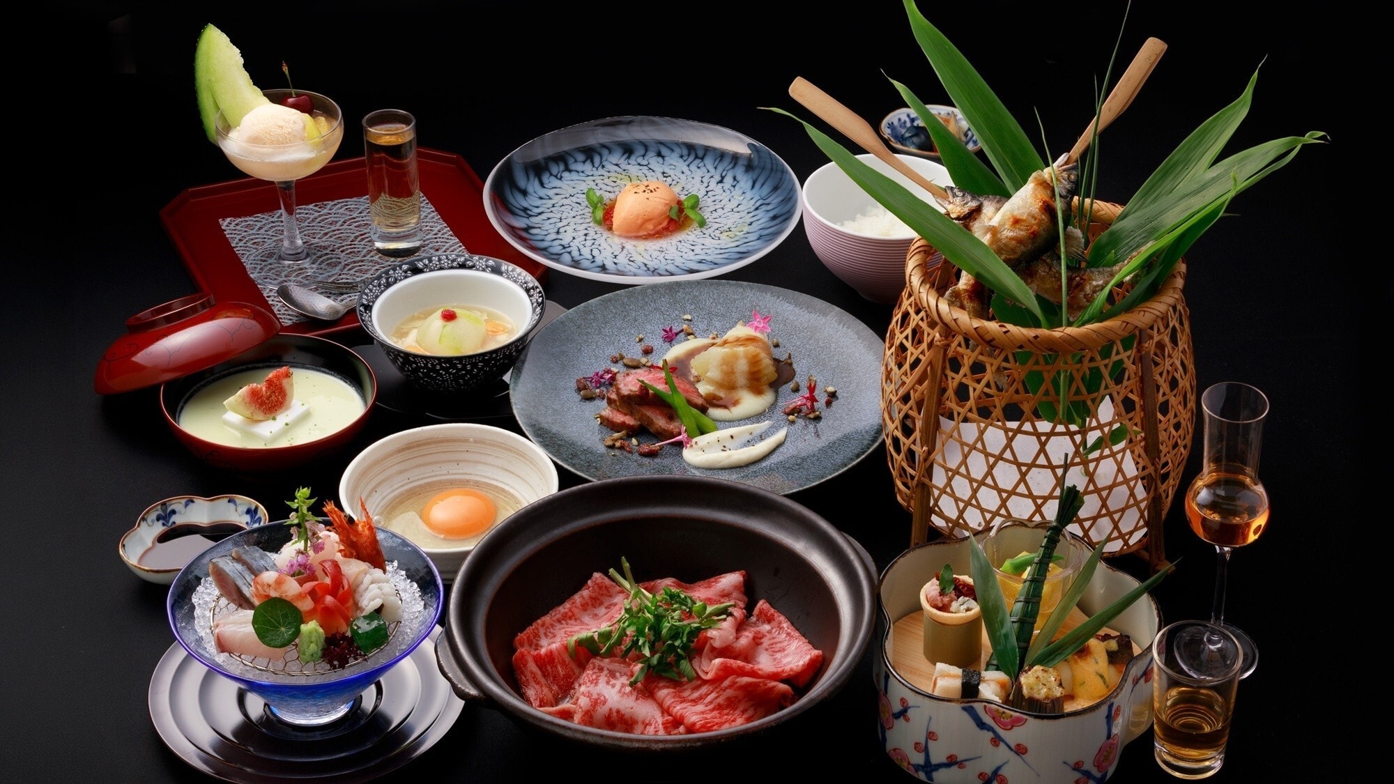 【2026年夏季】大分和牛高級懷石料理課程範例