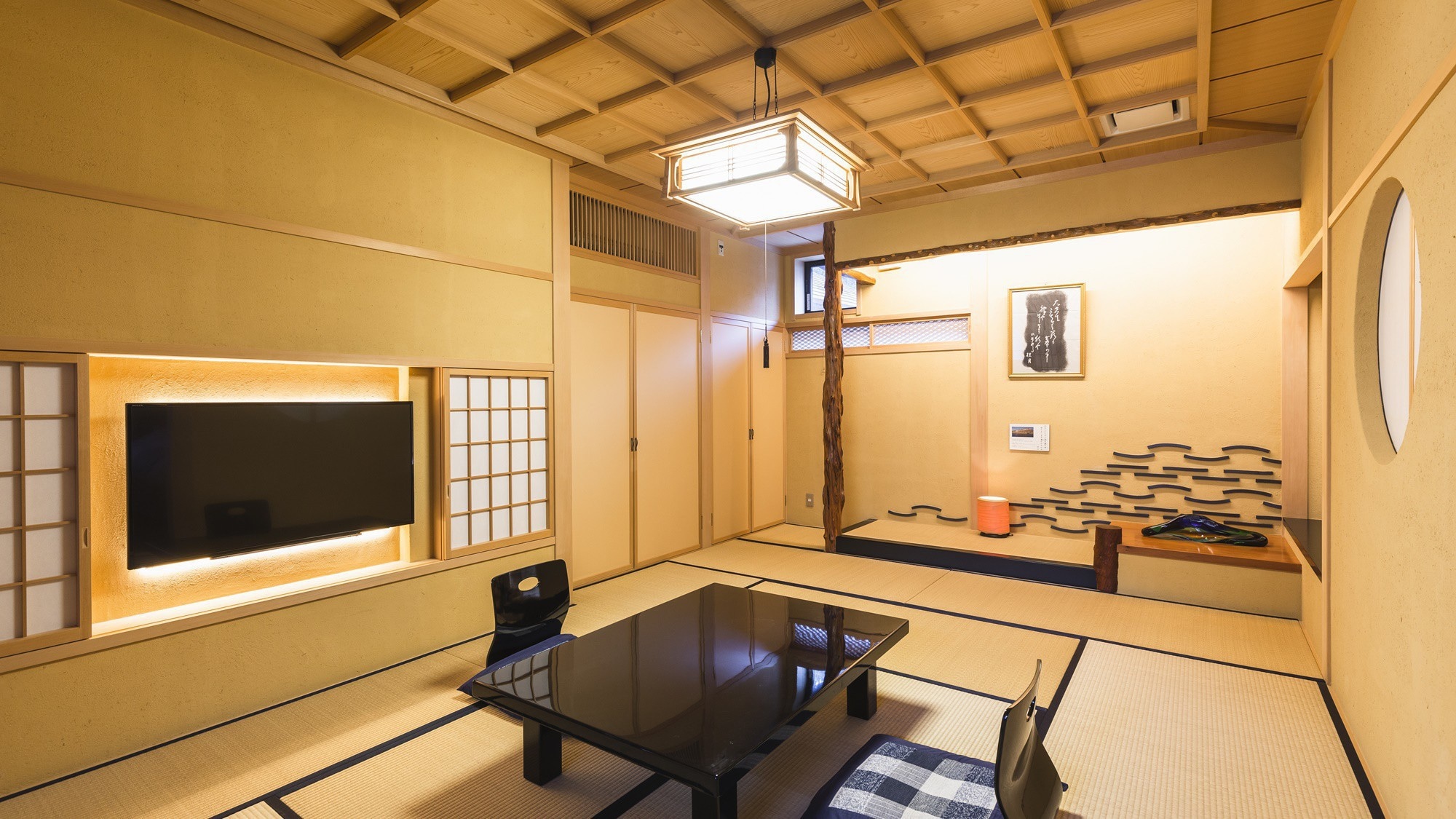 【特別房間“Keigetsu no Ma”】一邊欣賞Keigetsu喜愛的這個地方的風景，一邊享受時間的永恆。