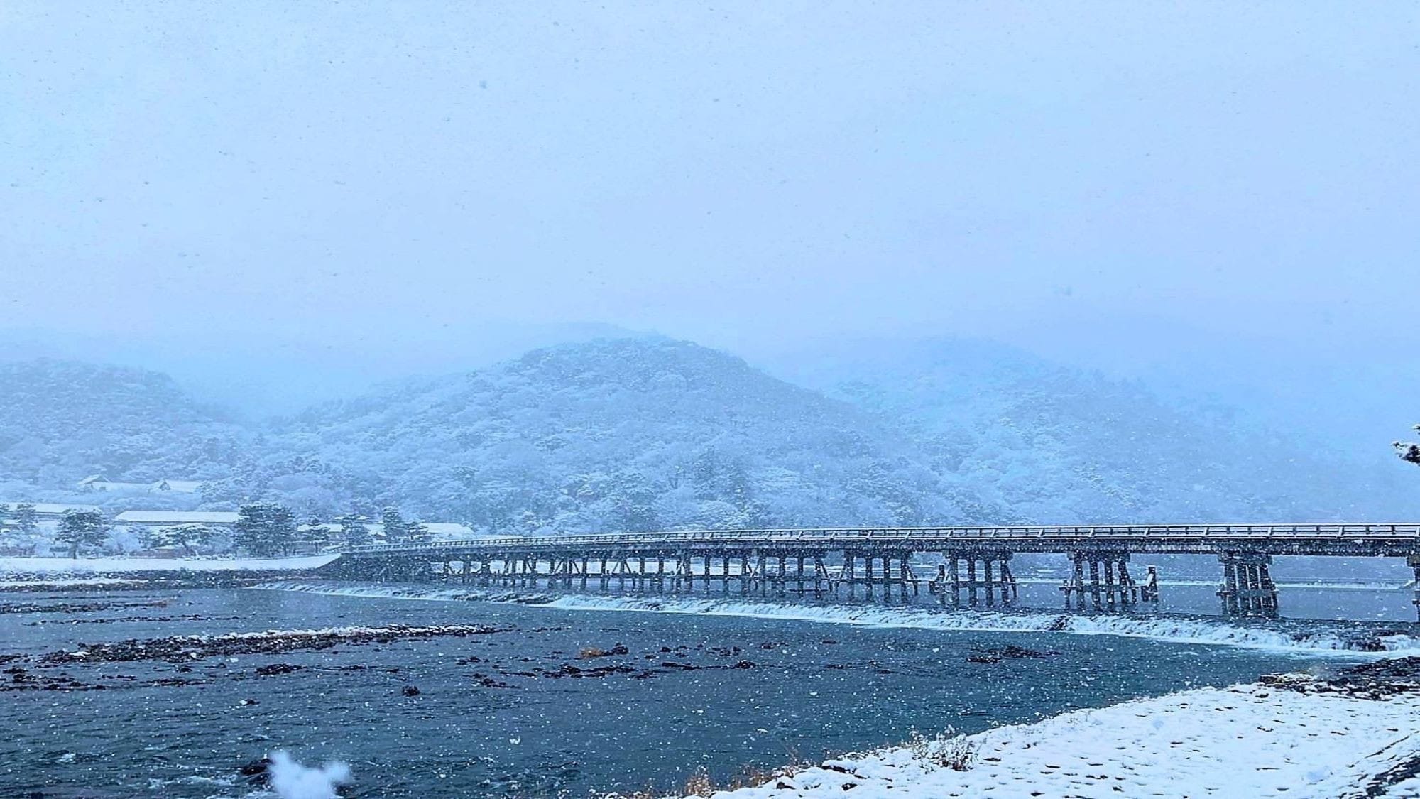 ◆Togetsukyo Bridge (approximately 10 minutes by car from the hotel)