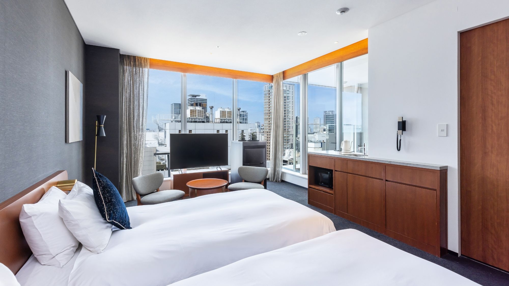 ◆ห้องทวินสกายวิว｜31 ตารางเมตร