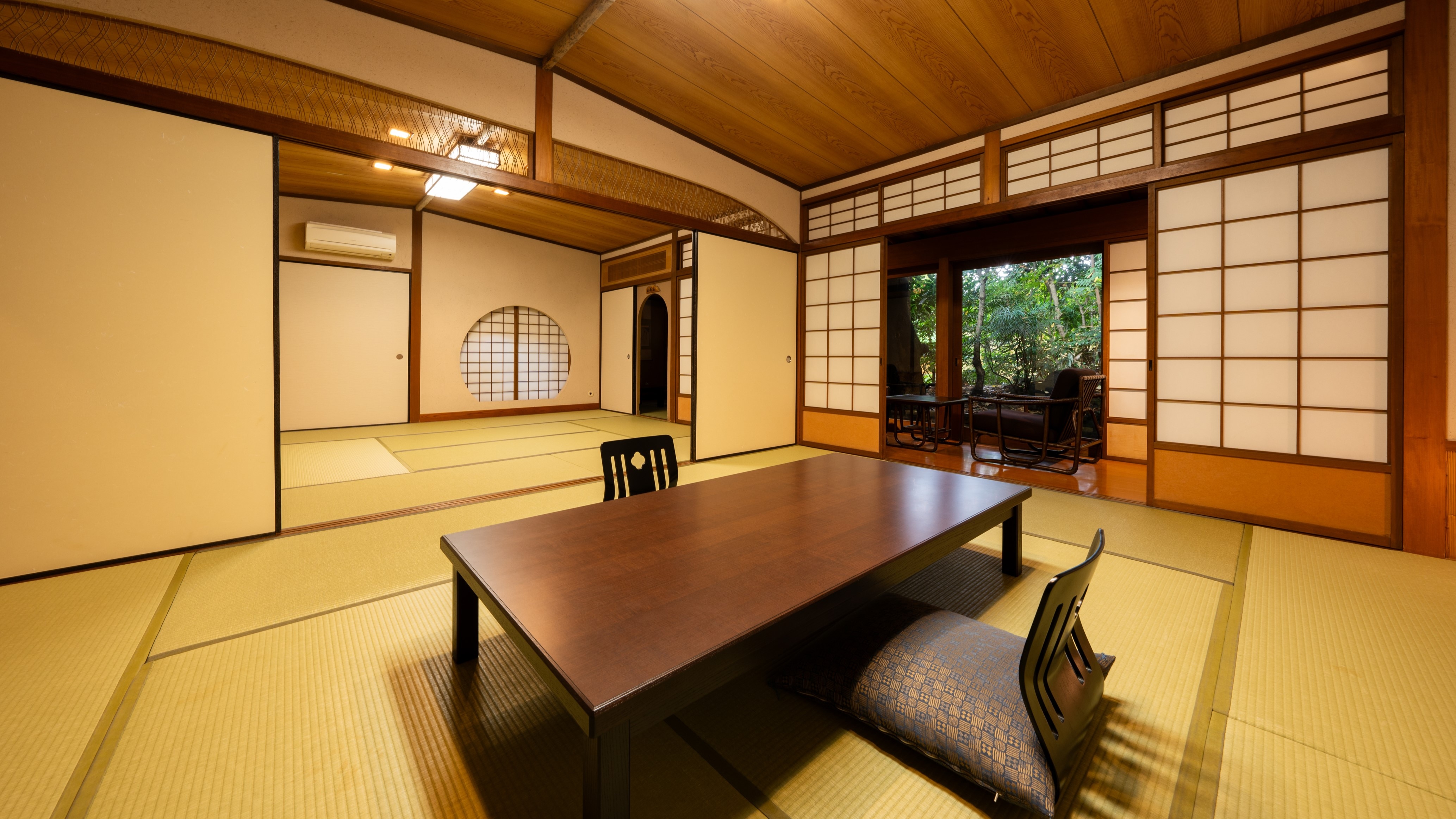 【모미지】10 다다미+10 다다미+다실/히노시를 베푼 석욕