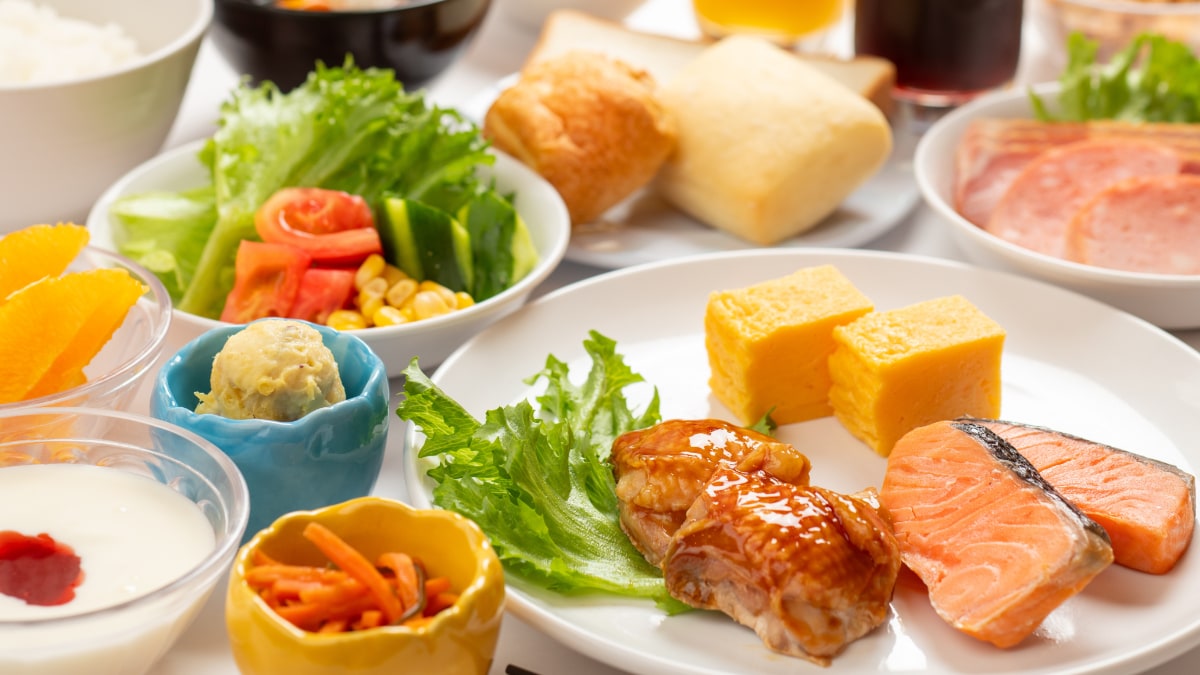<Halftime> Breakfast buffet *Food image