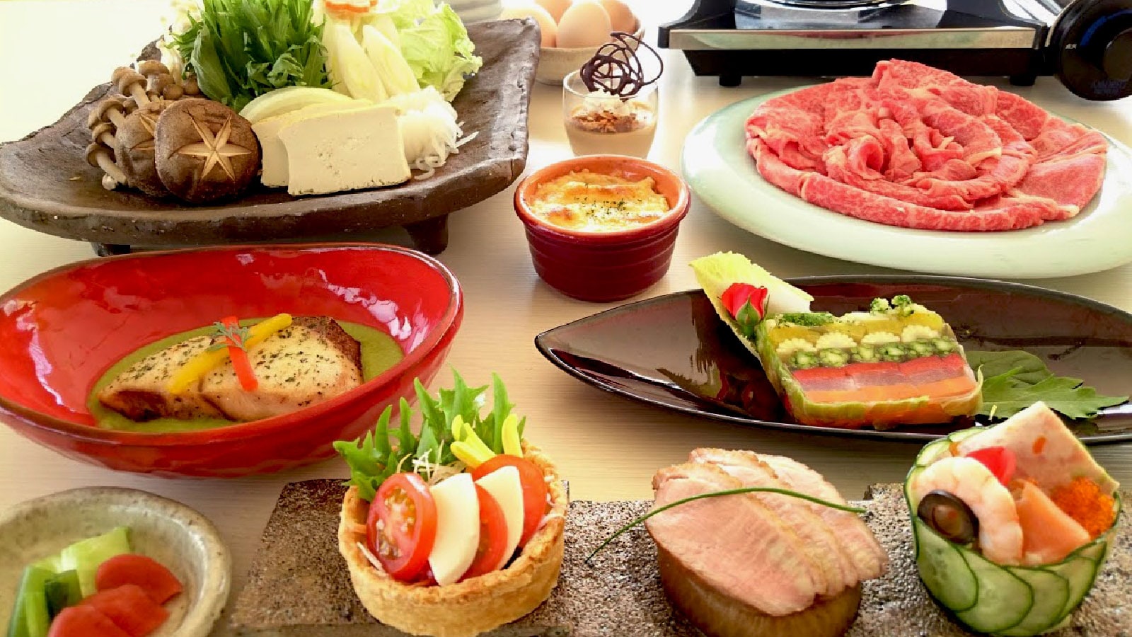 Restaurant dinner example