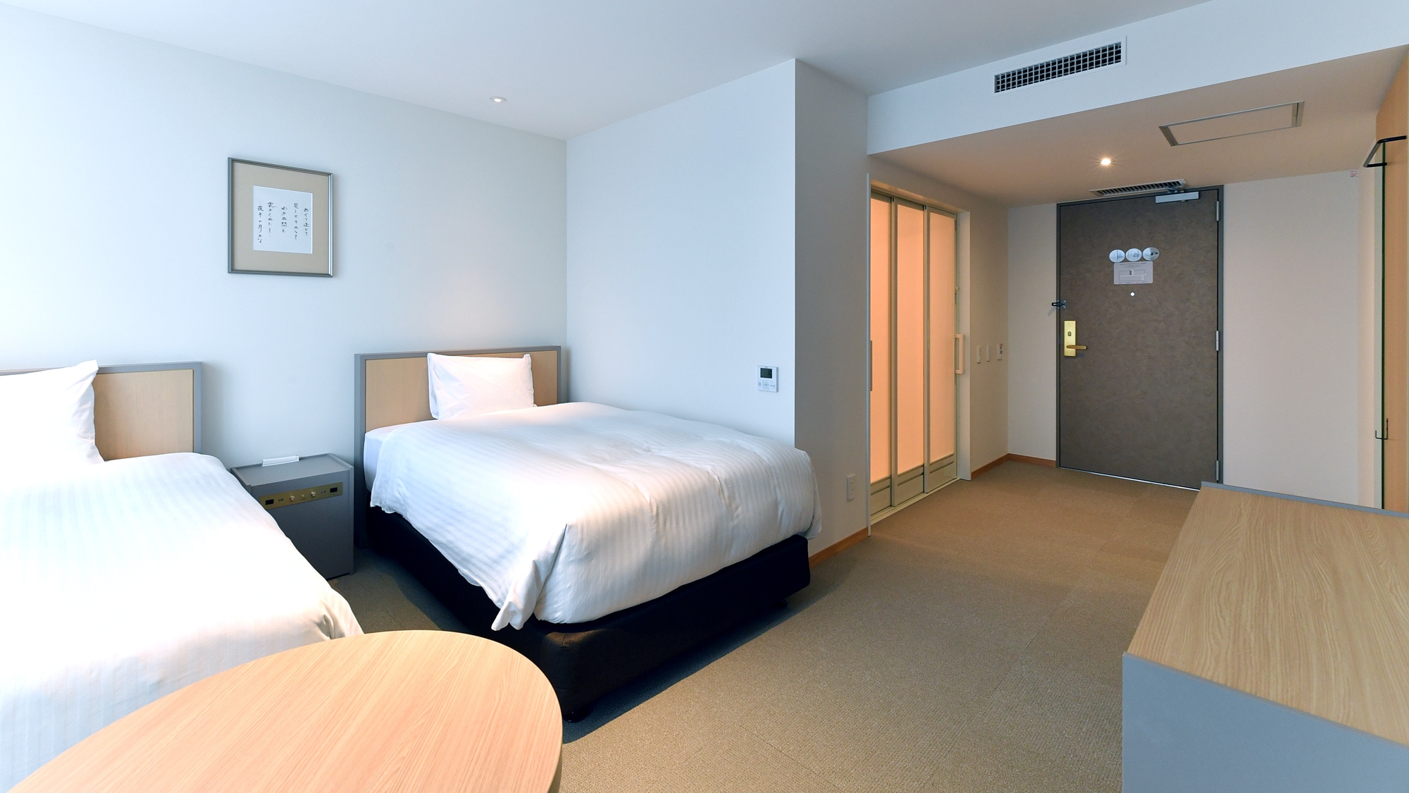 [All rooms non-smoking] Standard Twin - Accessible (1-2 persons)
