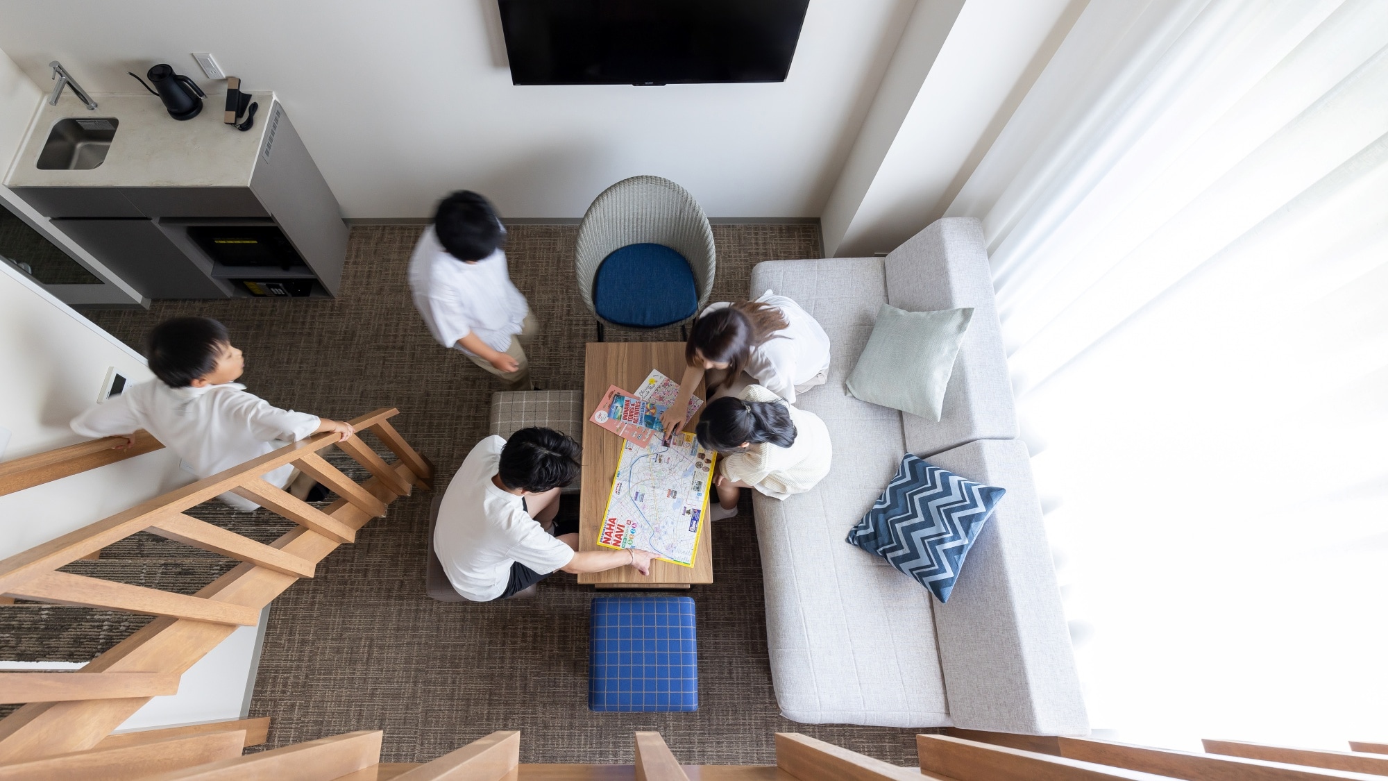 住宅家庭（双层床～6人）