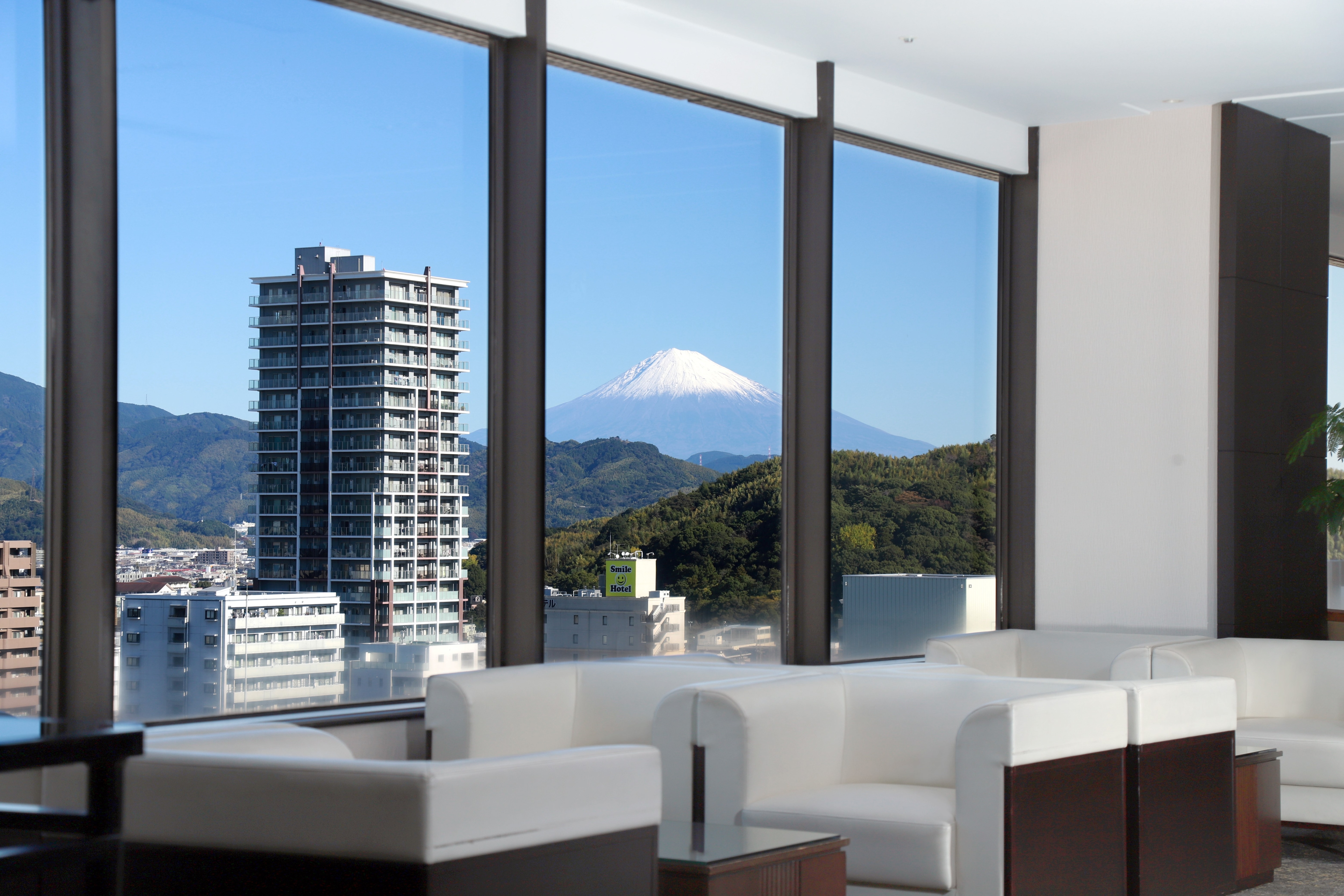 Mount Fuji from the top floor