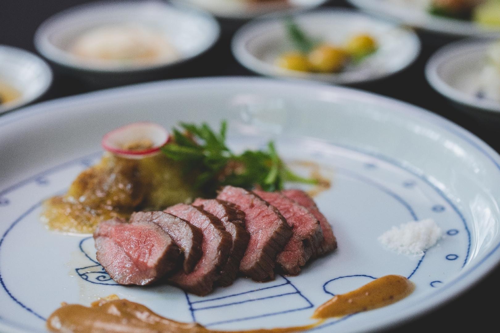Yamaya Kaiseki with Kobe beef