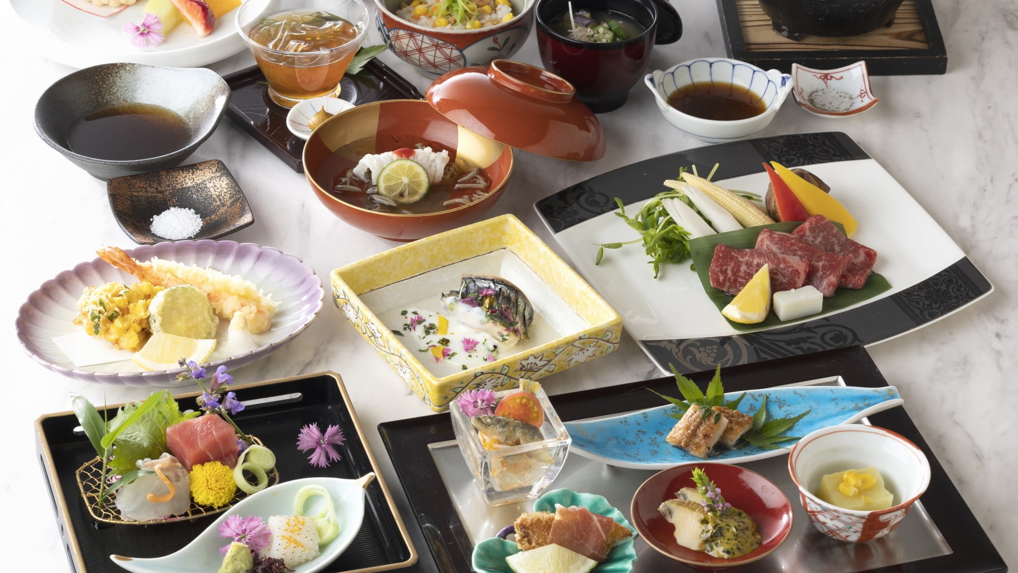 Seasonal creative Japanese food * Image