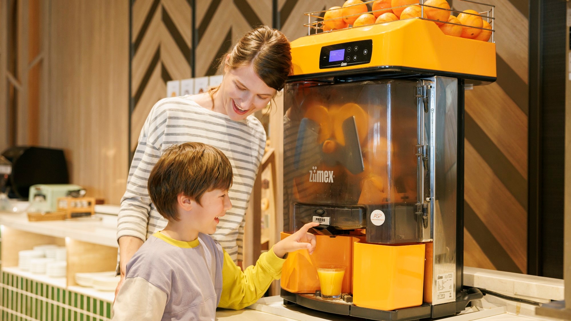 Delivered freshly squeezed from a whole orange