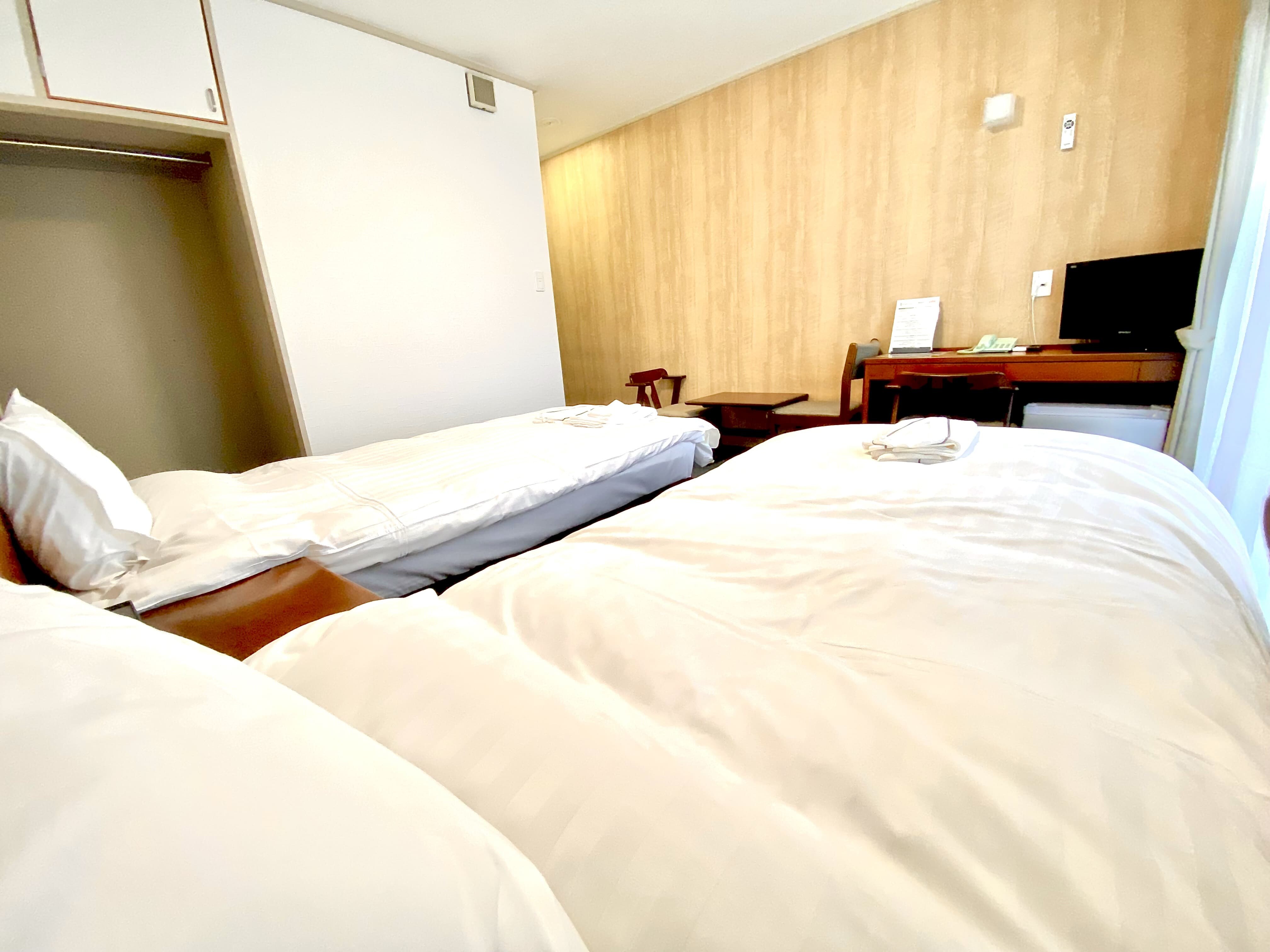 Phòng đôi ■ 13.0-14.4㎡/giường đơn