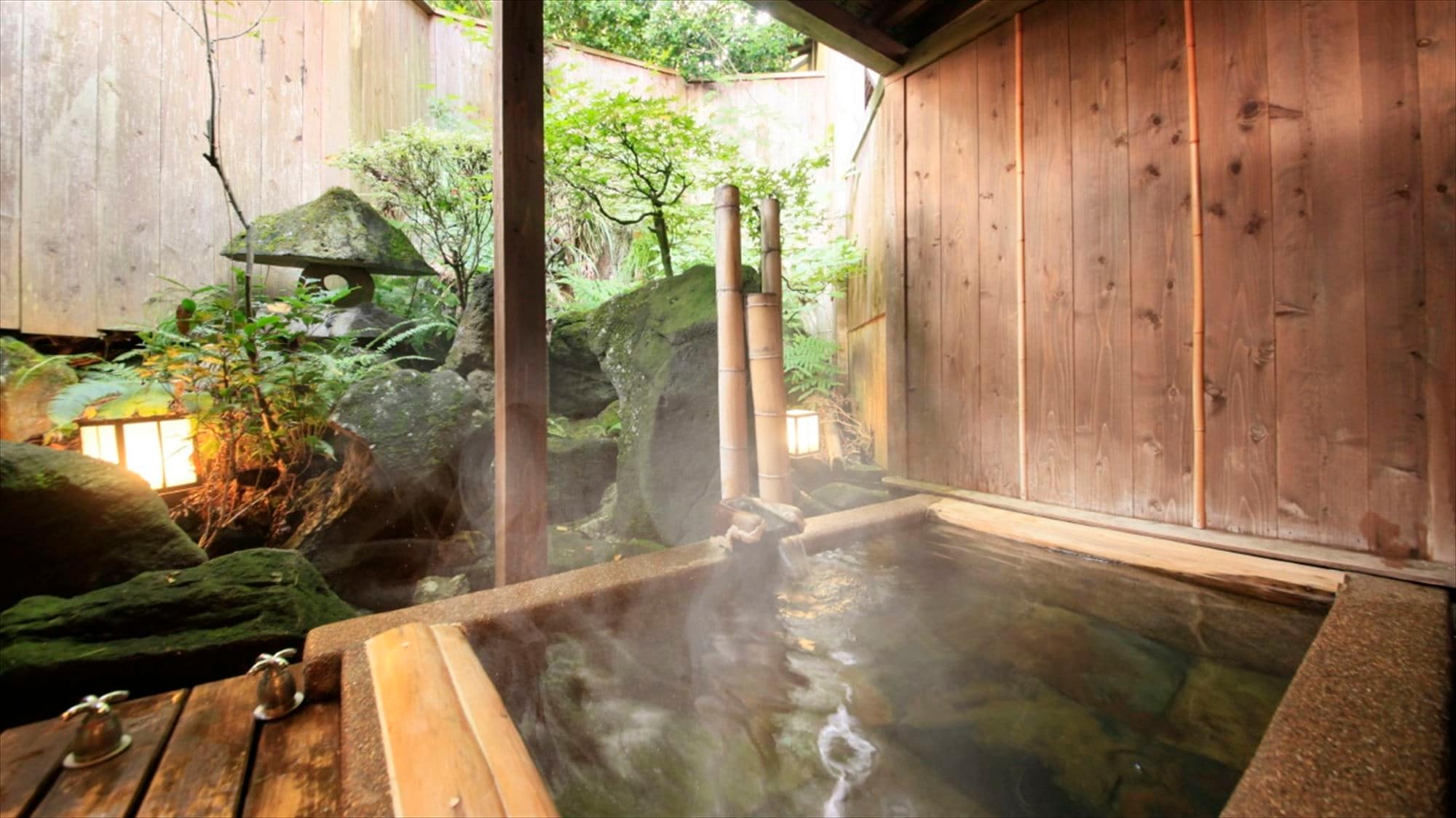 【평원이있는 전세 노천탕】 평원의 전망을 즐기면서 천천히 휴식