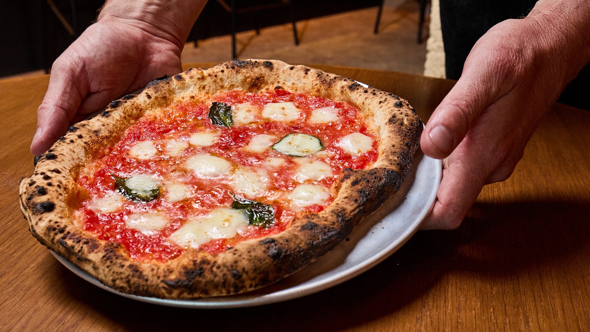 Neapolitan wood-fired pizza