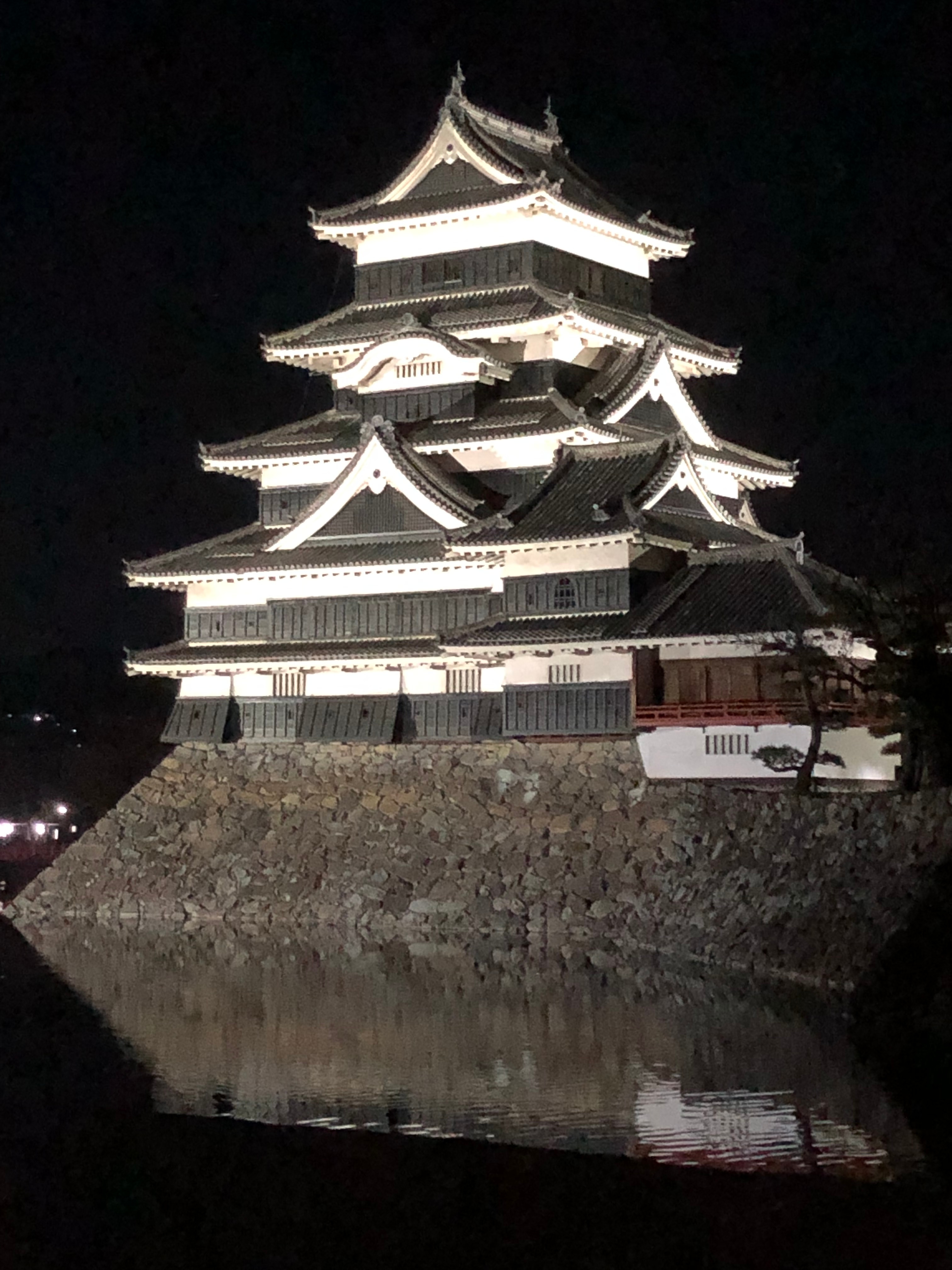 Matsumoto Castle Illuminated