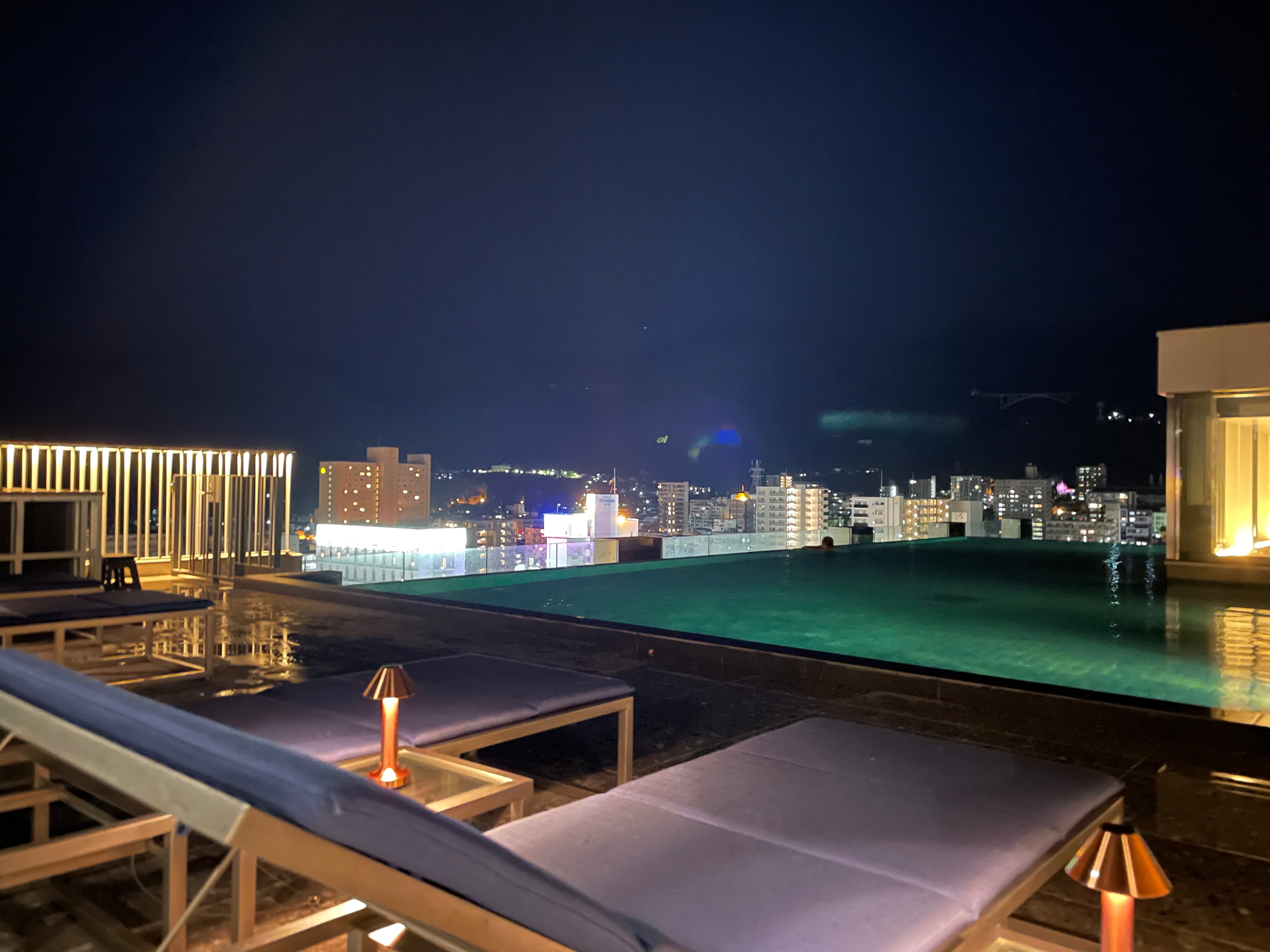 Night pool