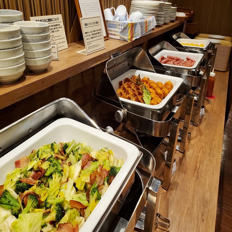 Breakfast buffet