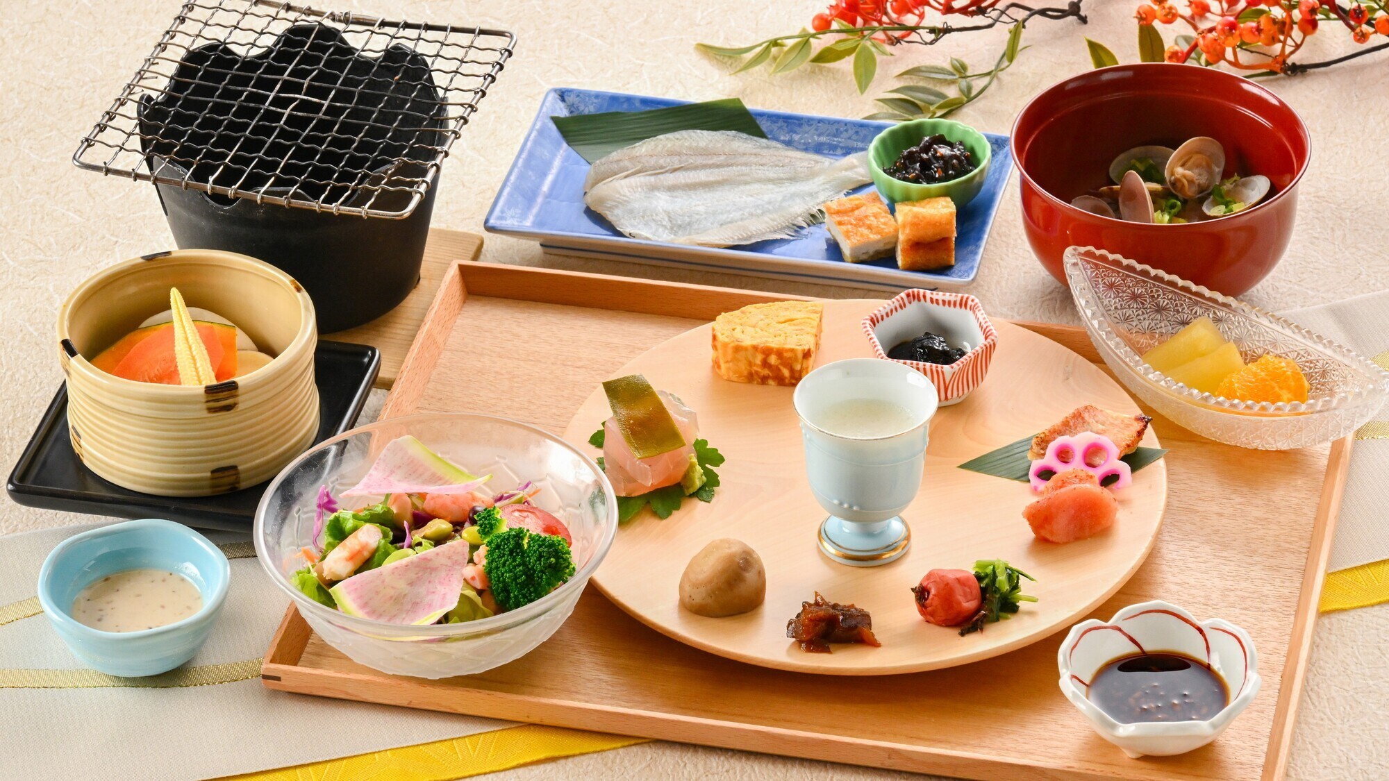 [Breakfast] Special Japanese breakfast (example)