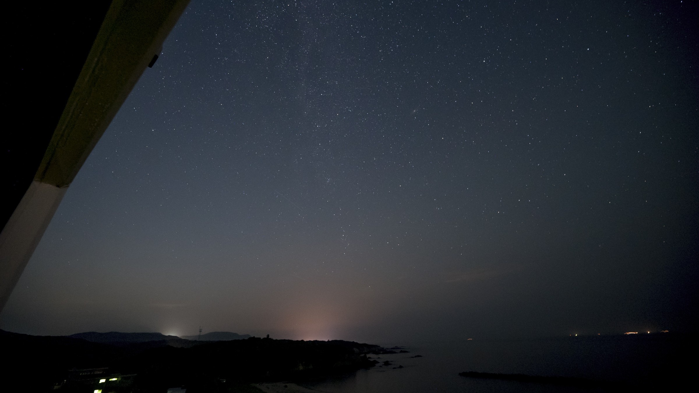 房間的夜空