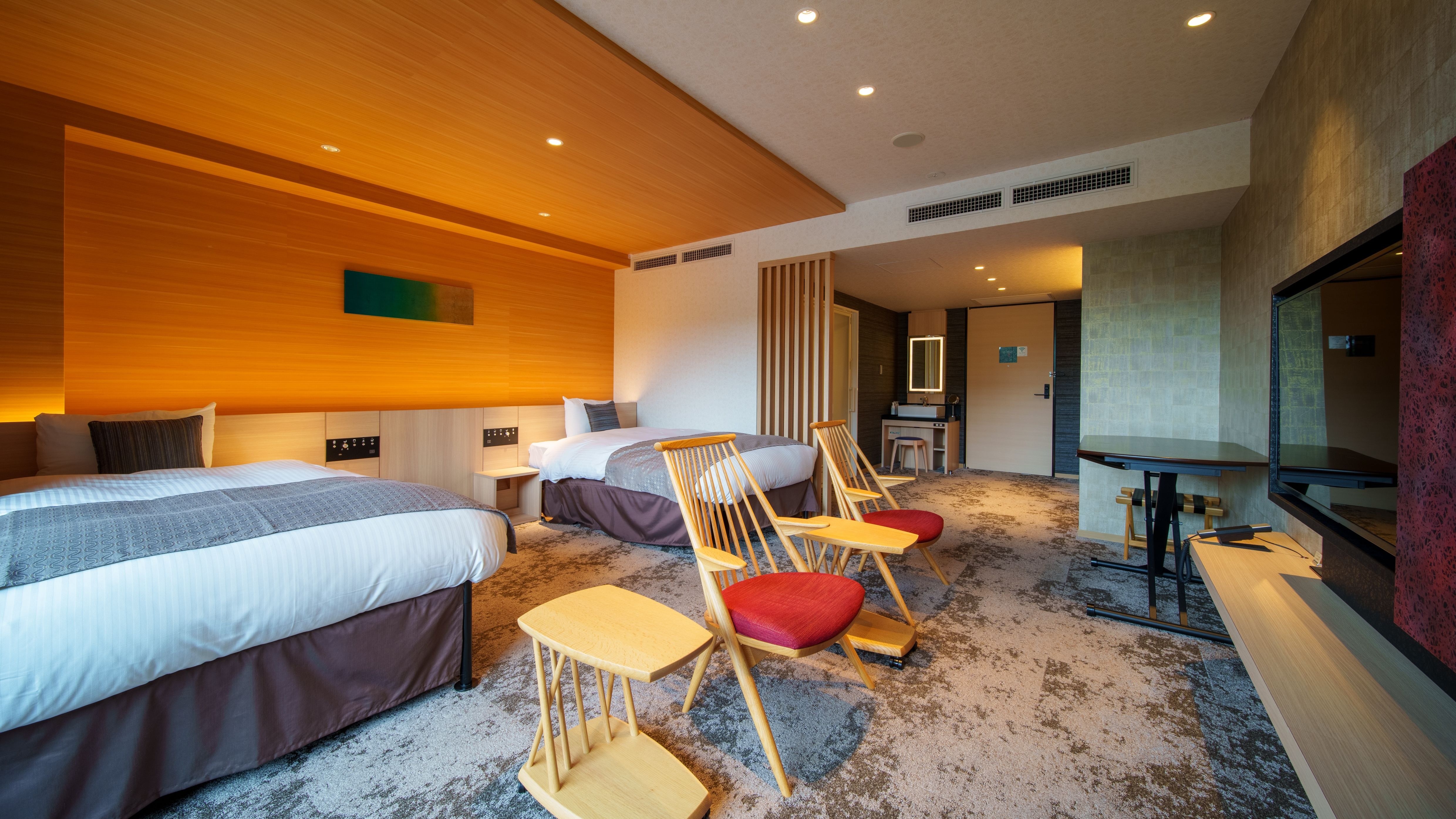 [Nagi no Sho] Superior room with outdoor bath and barrier-free/ocean view