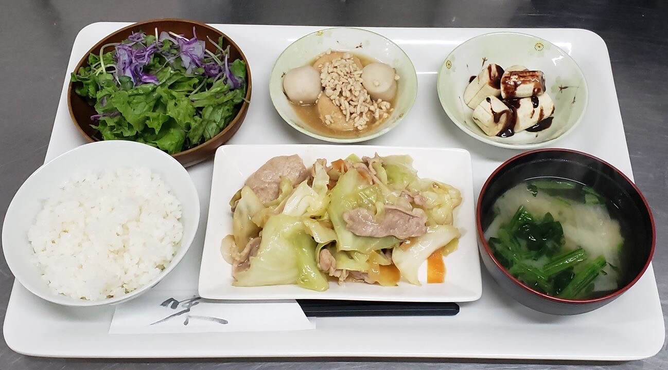 An example of dinner