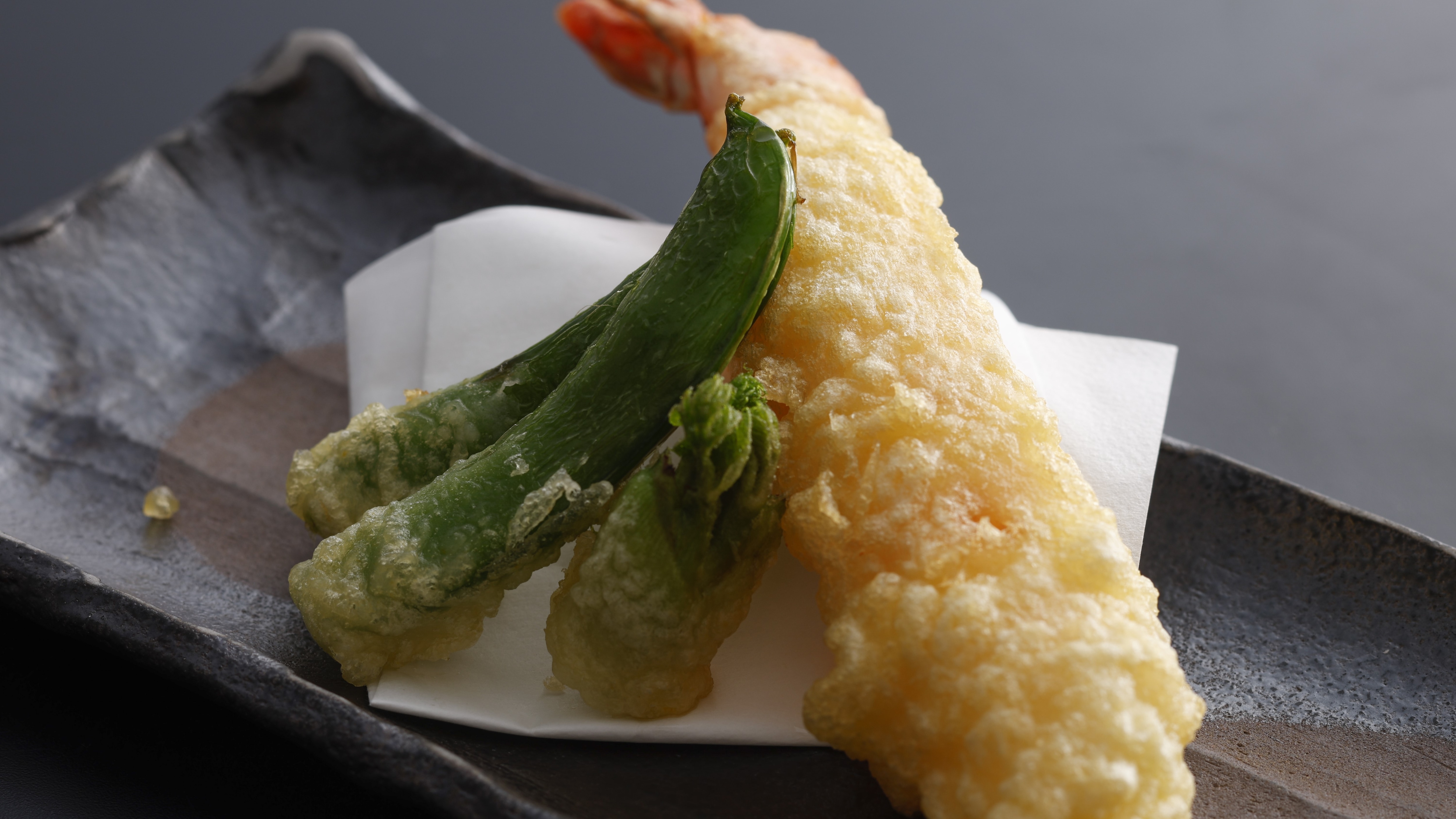 【春季料理】大蝦天婦羅（享受熱騰騰的蝦天婦羅的美味）