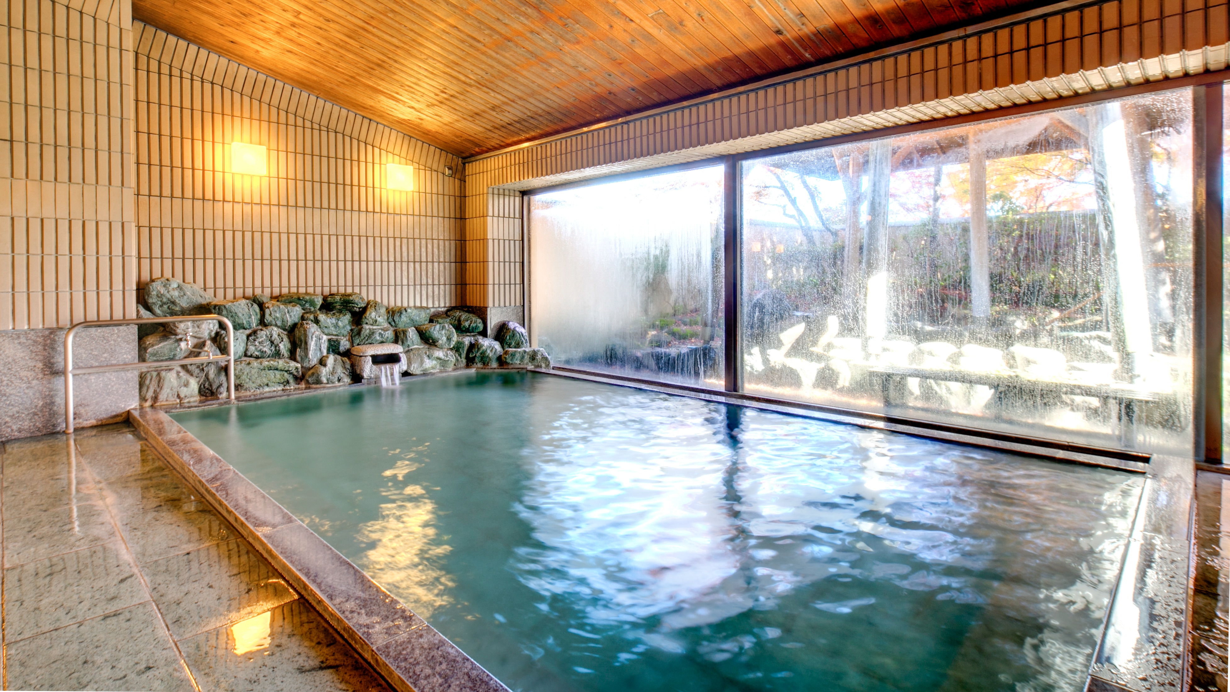 Large communal bath