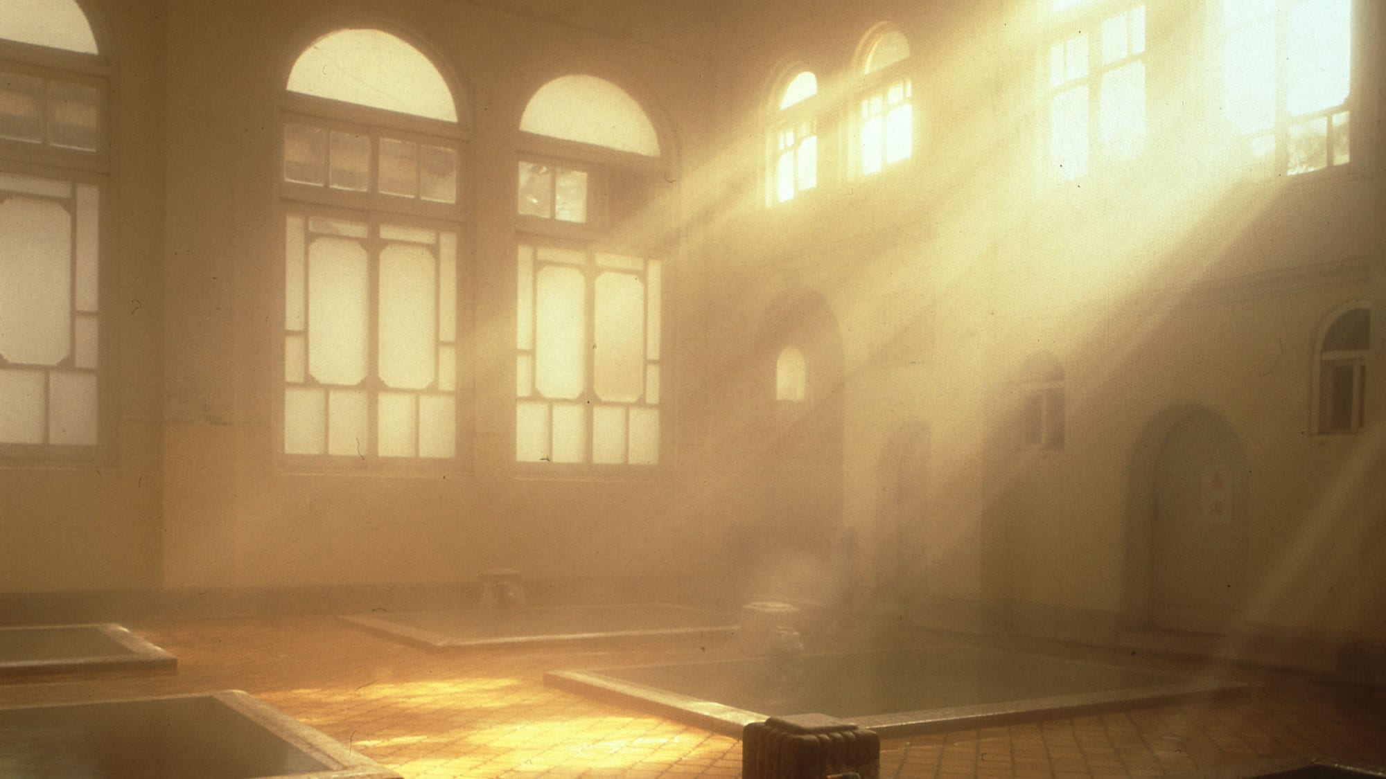 [Genroku no Yu] Built in 1945, a nationally registered cultural property. 100% source hot water
