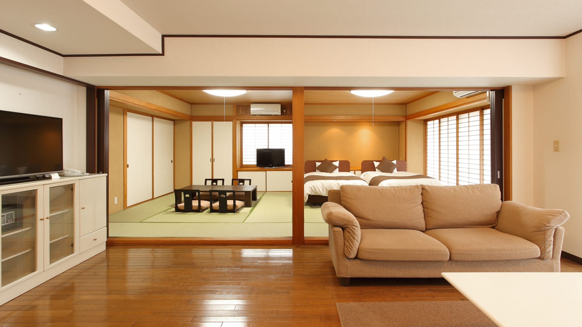 Spacious rooms over 63 square meters