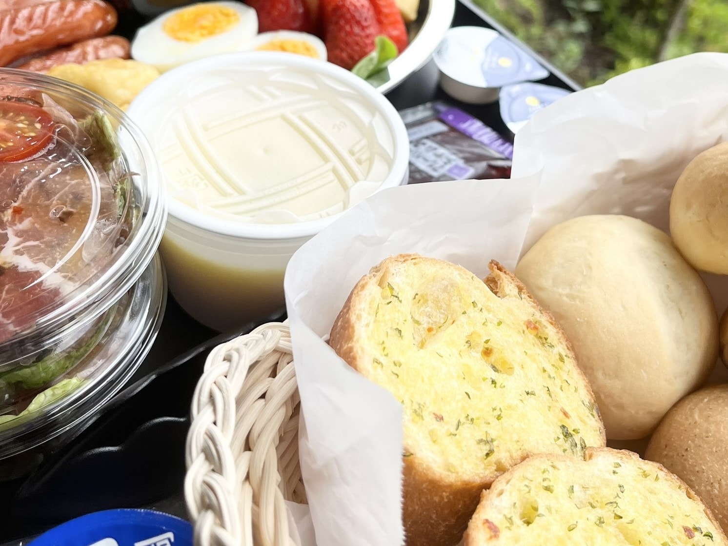 Enjoy a leisurely breakfast in your room