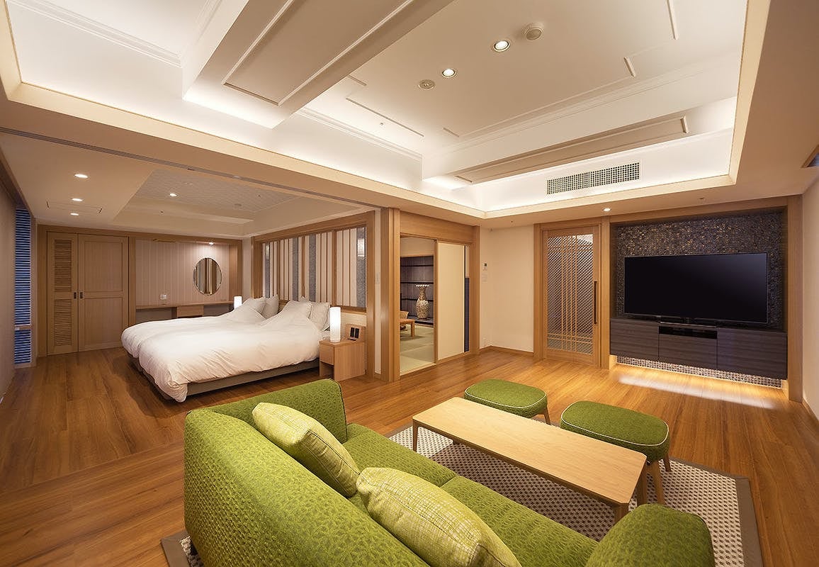 Guest room with open-air bath "Kaion" (non-smoking indoors)