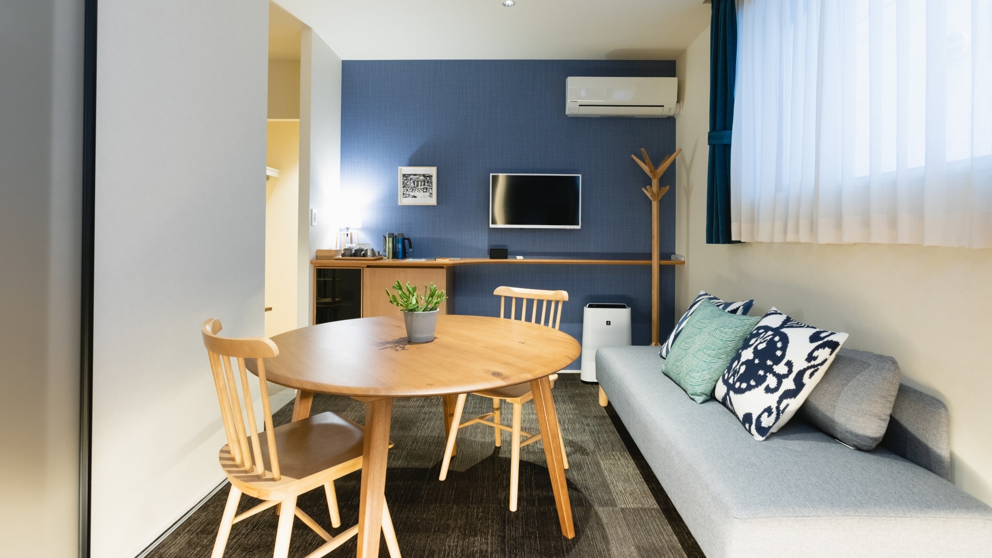 Denim Twin Room 1 | Living Room