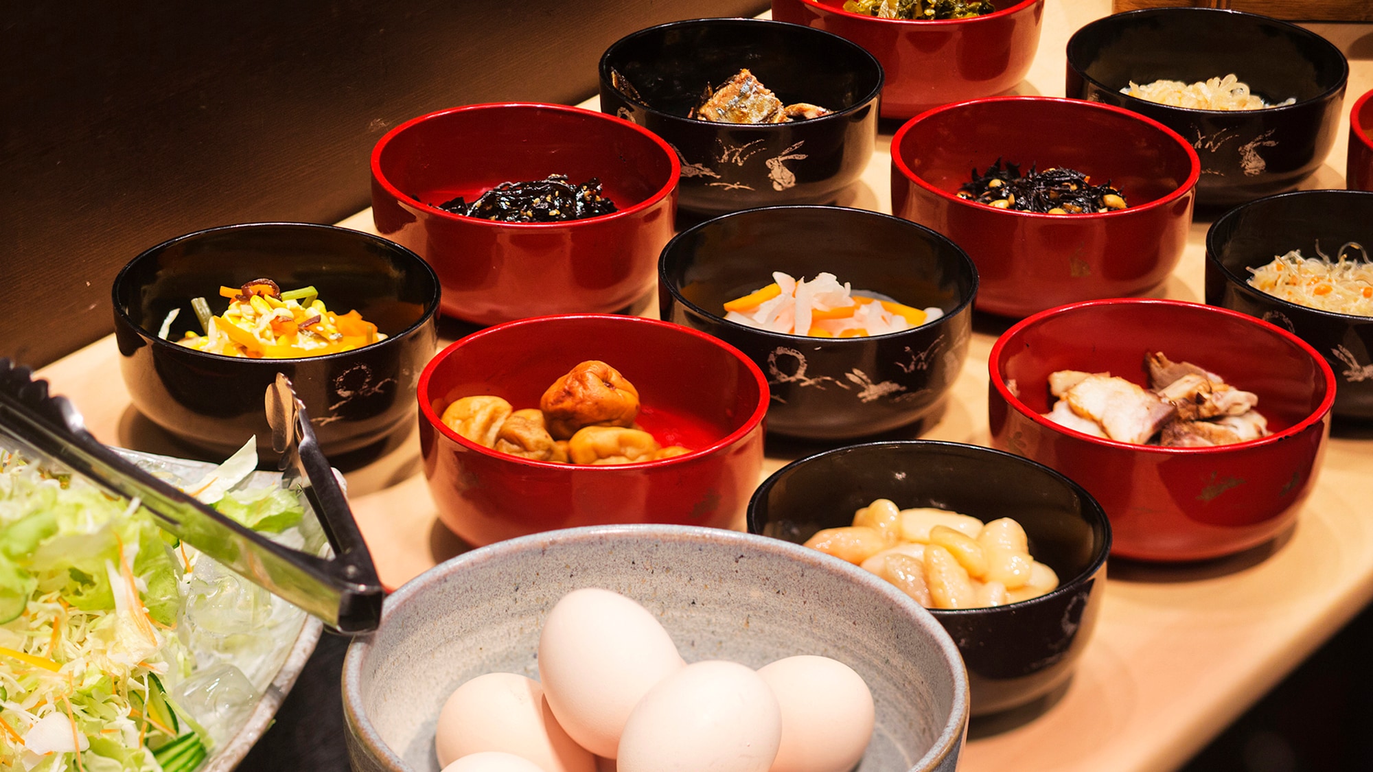 ■ Breakfast buffet ■ We prepare daily side dishes [12 types] that go well with rice!