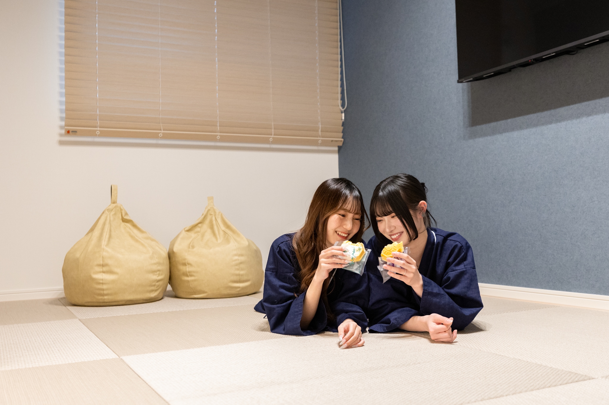 [Guest Rooms] Relax in a modern Japanese-style room